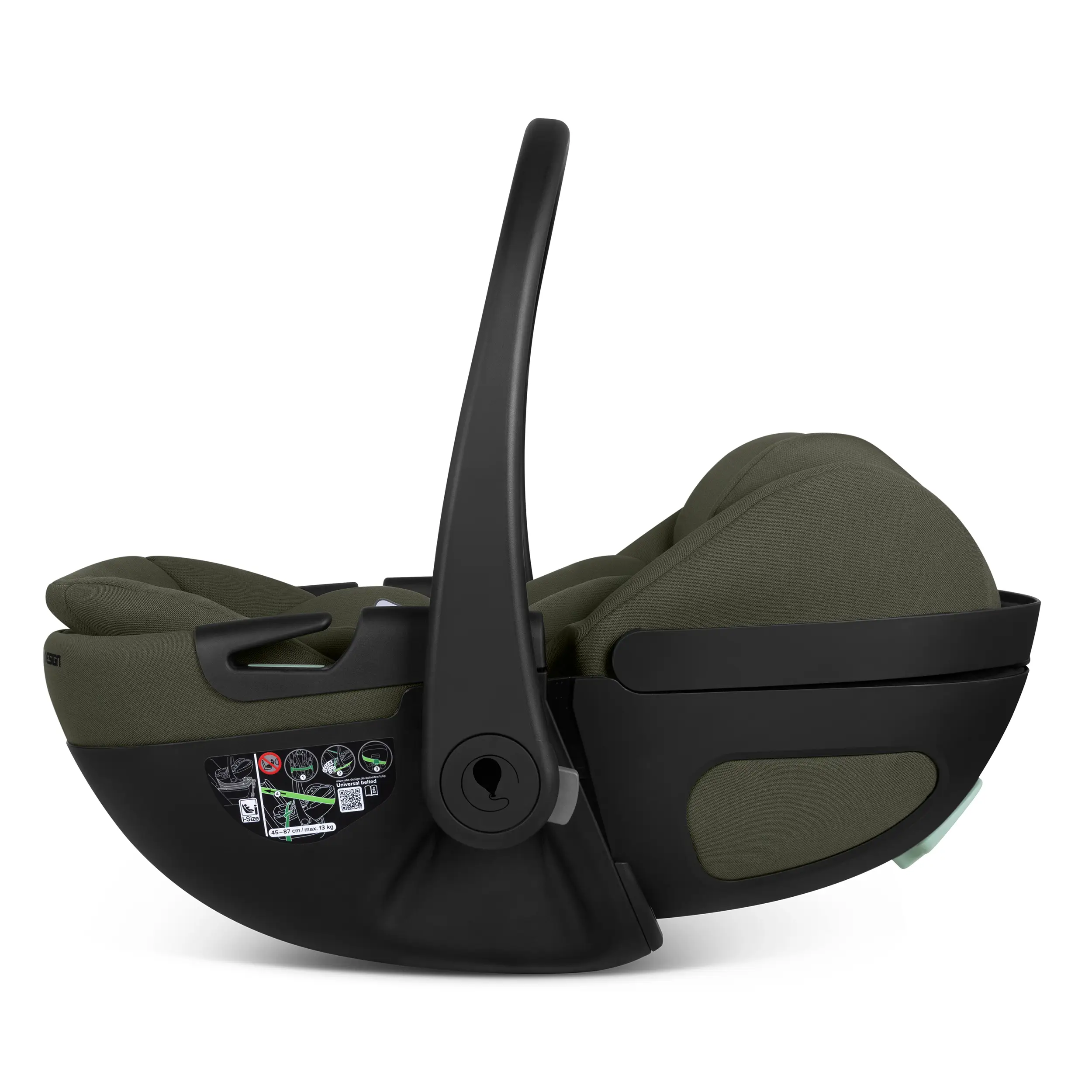 Seggiolini per auto con funzione reclinabile Calla i-Size - Olive