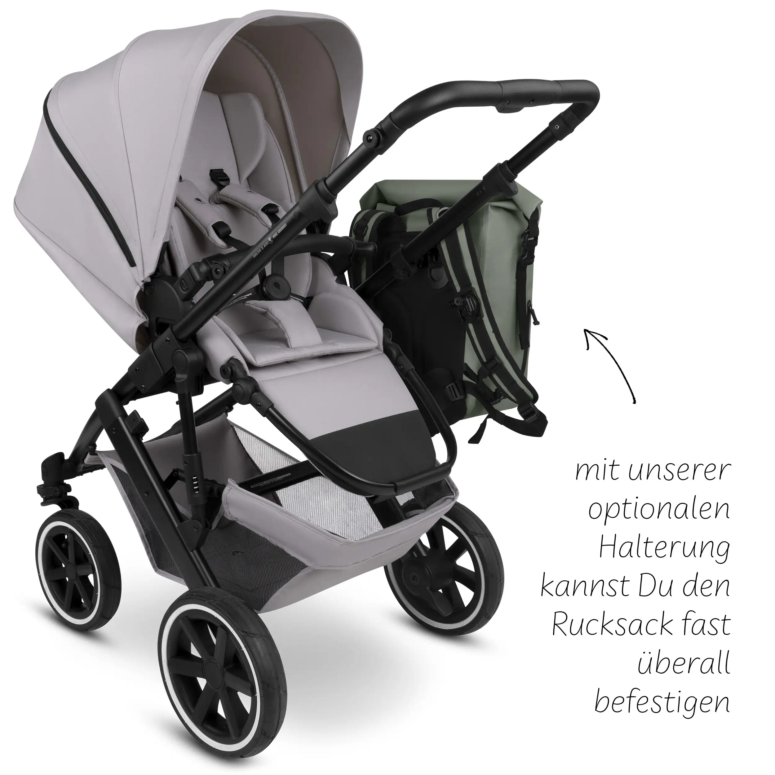 Zaino outdoor premium Lausanne 20L per la città e la natura - Pine