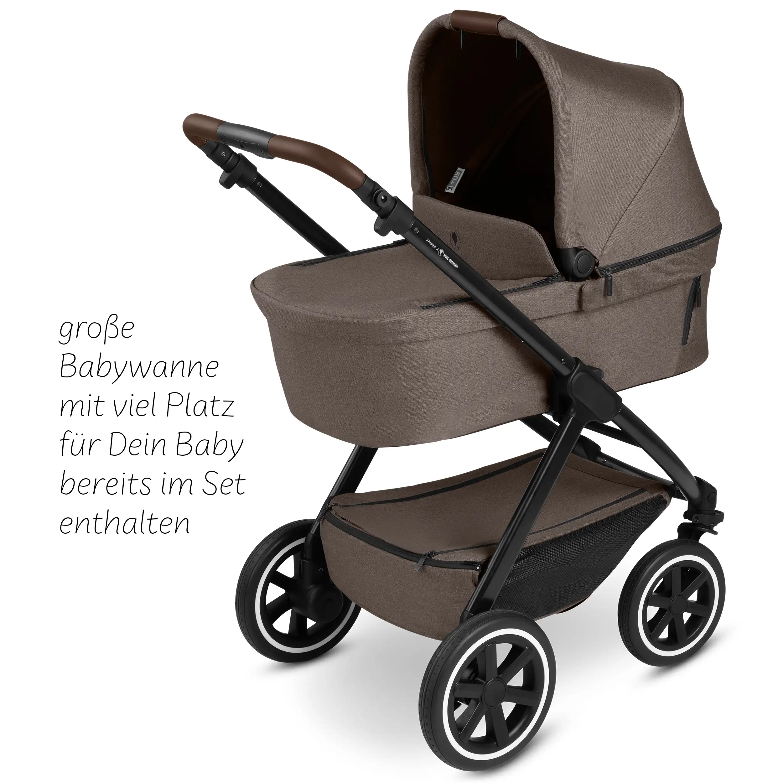 Passeggino 4in1 Samba 2 con Base Isofix - Nature