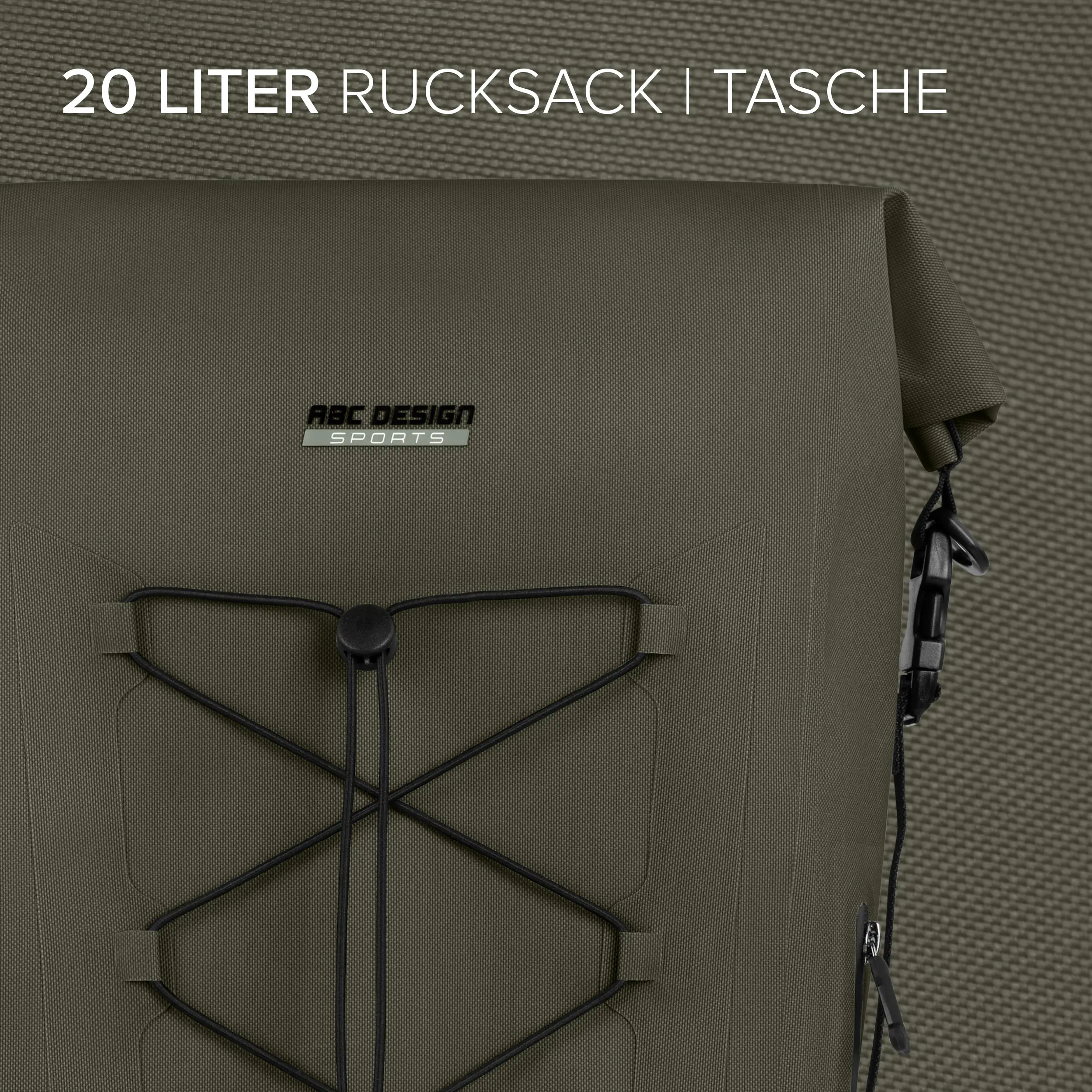 Zaino outdoor premium Lausanne 20L per la città e la natura - Avocado