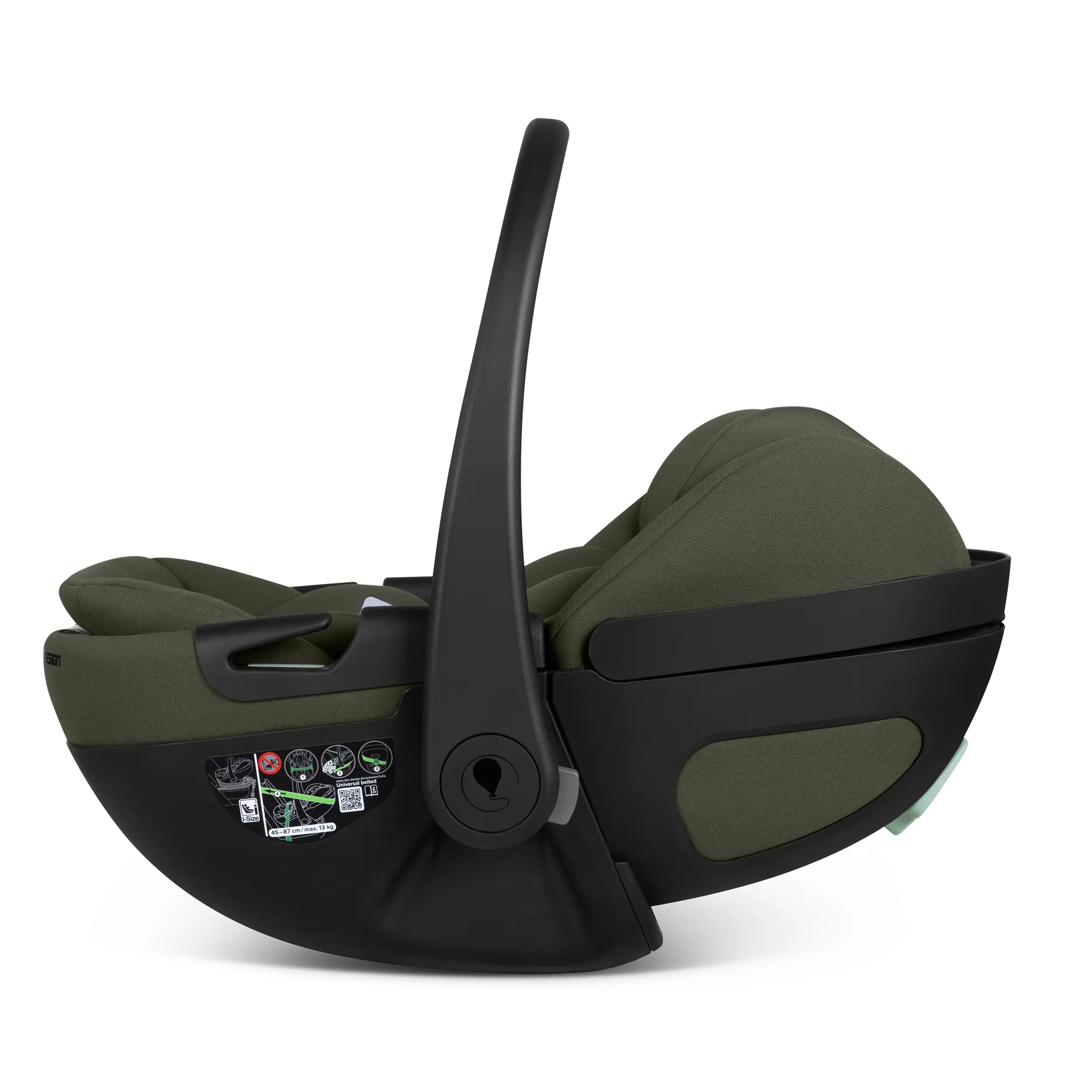 Seggiolini per auto con funzione reclinabile Calla i-Size - Olive
