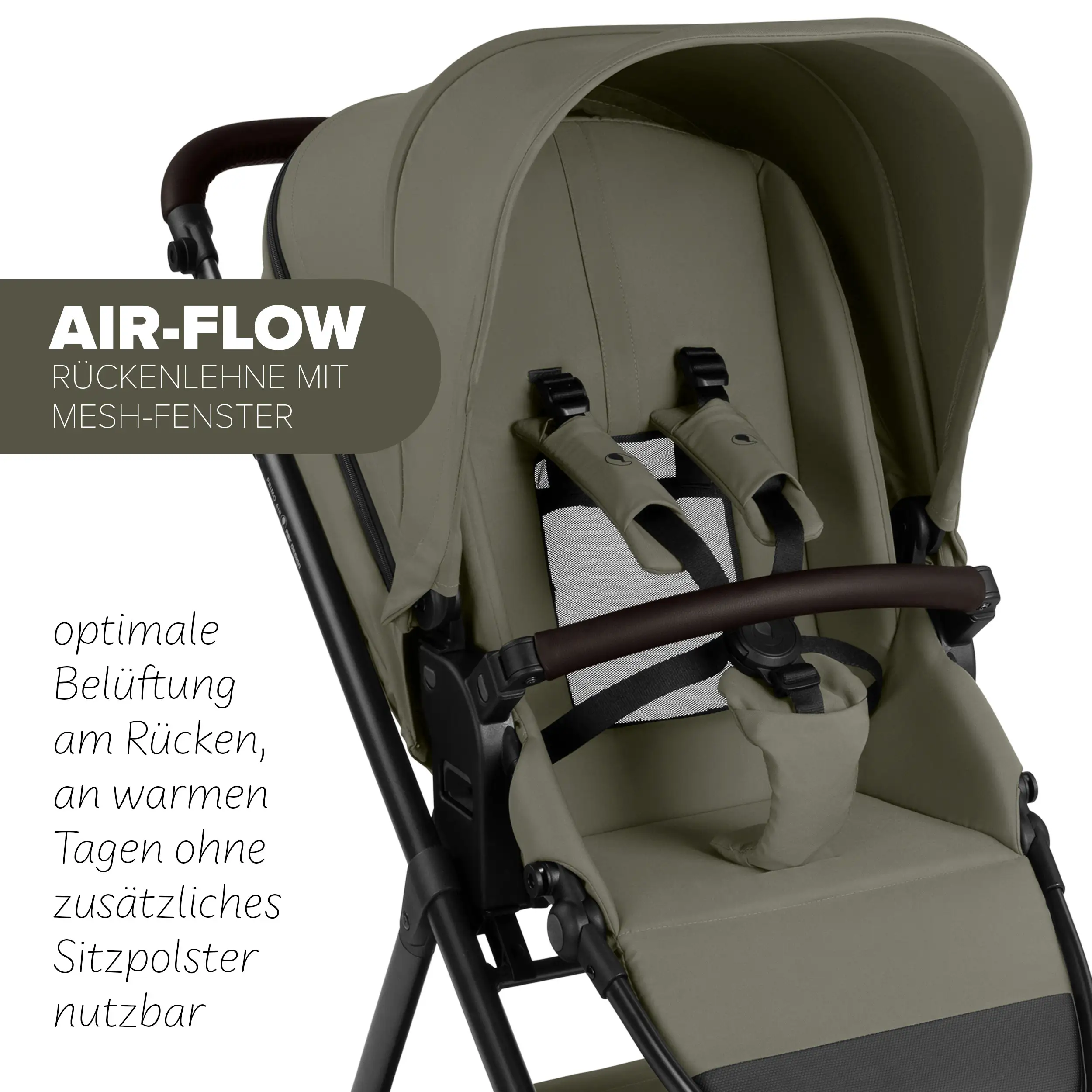 Passeggino combinato Primo Air - Wheat