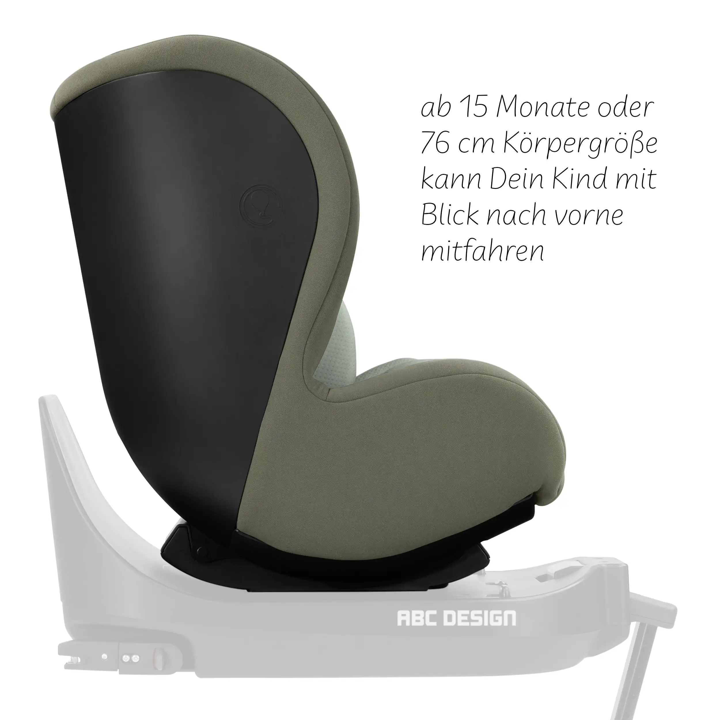 Seggiolino auto Lily i-Size incl. base ISOFIX girevole Root - Sage