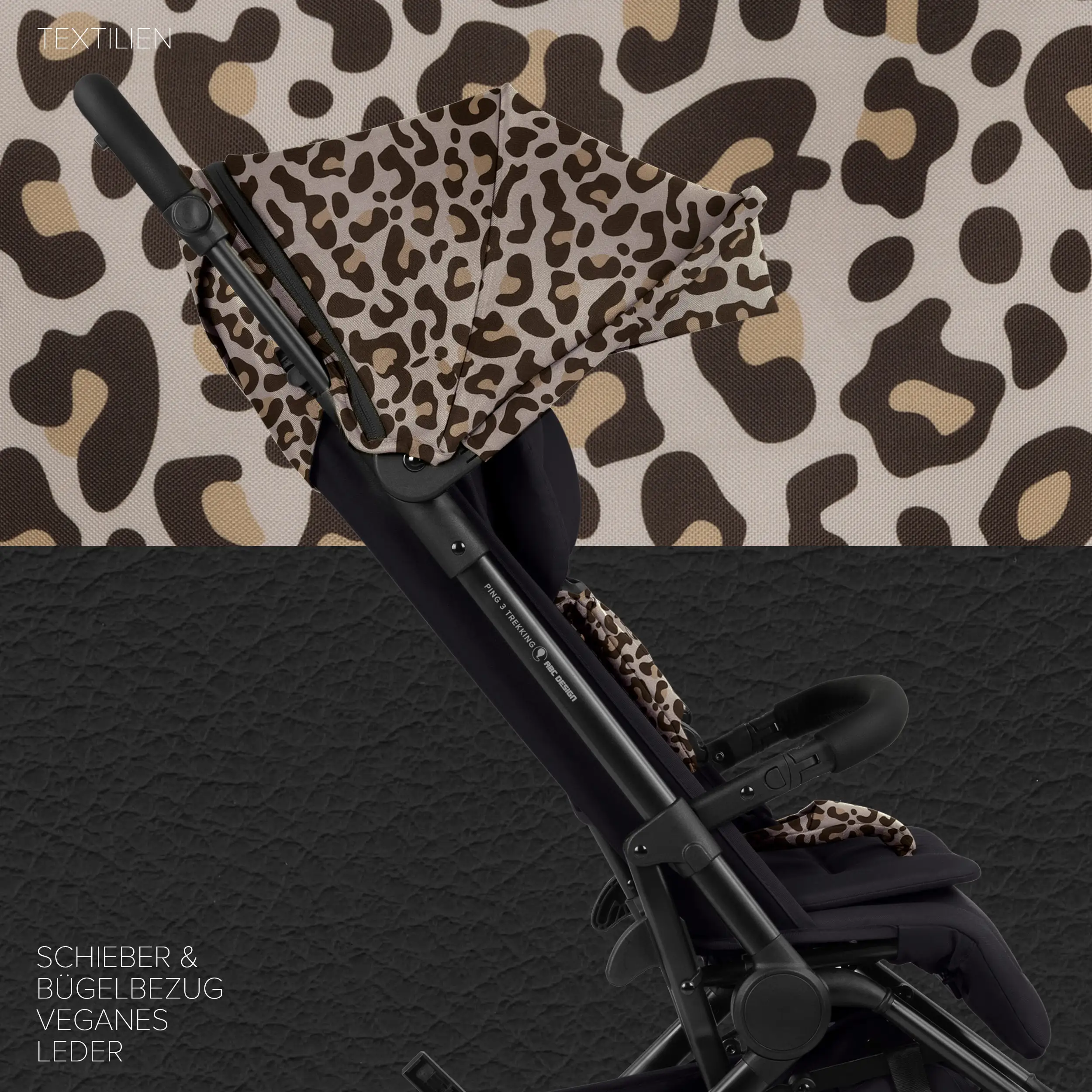 Passeggino da viaggio Ping 3 Trekking - Leo