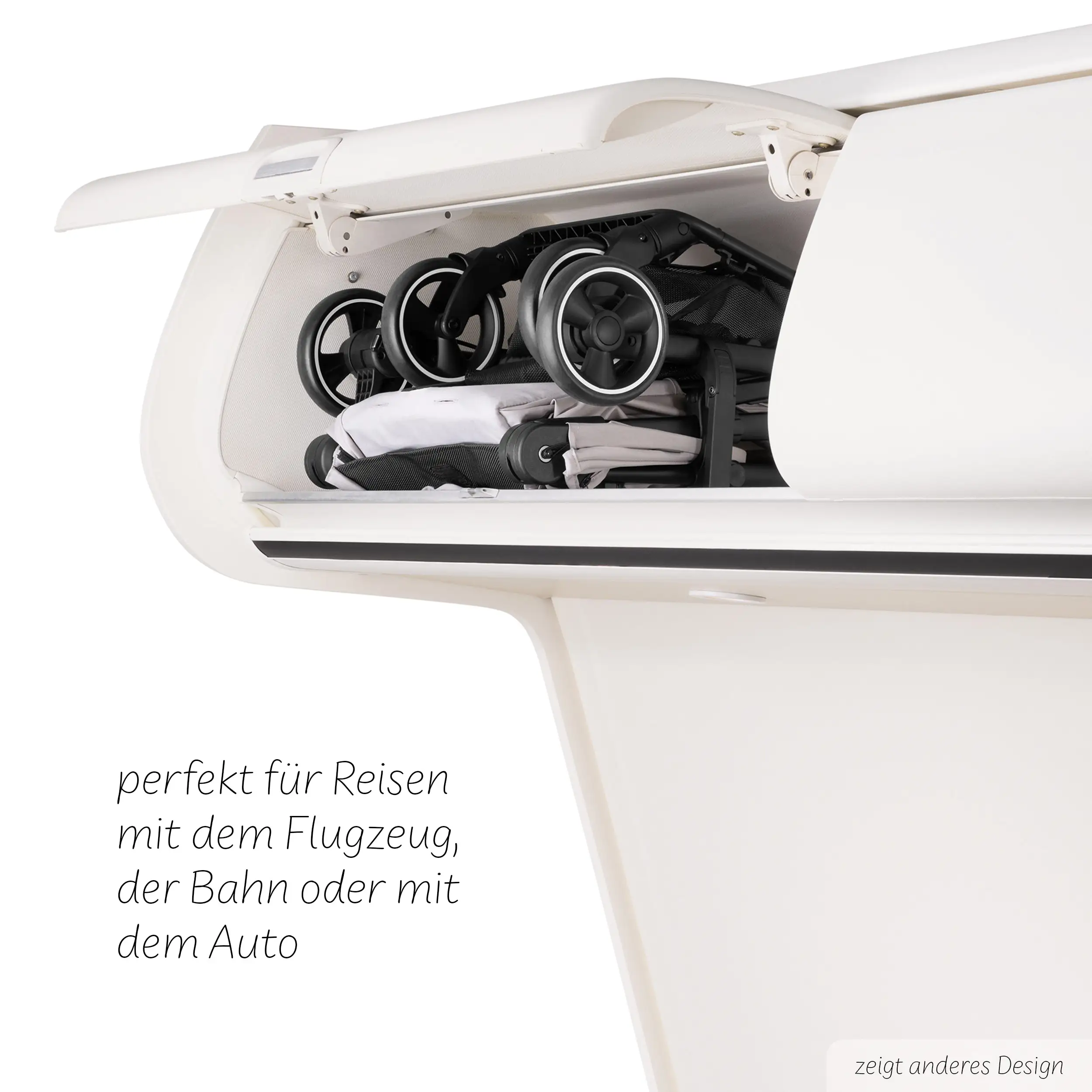 Passeggino da viaggio Ping 3 Travel - Coal