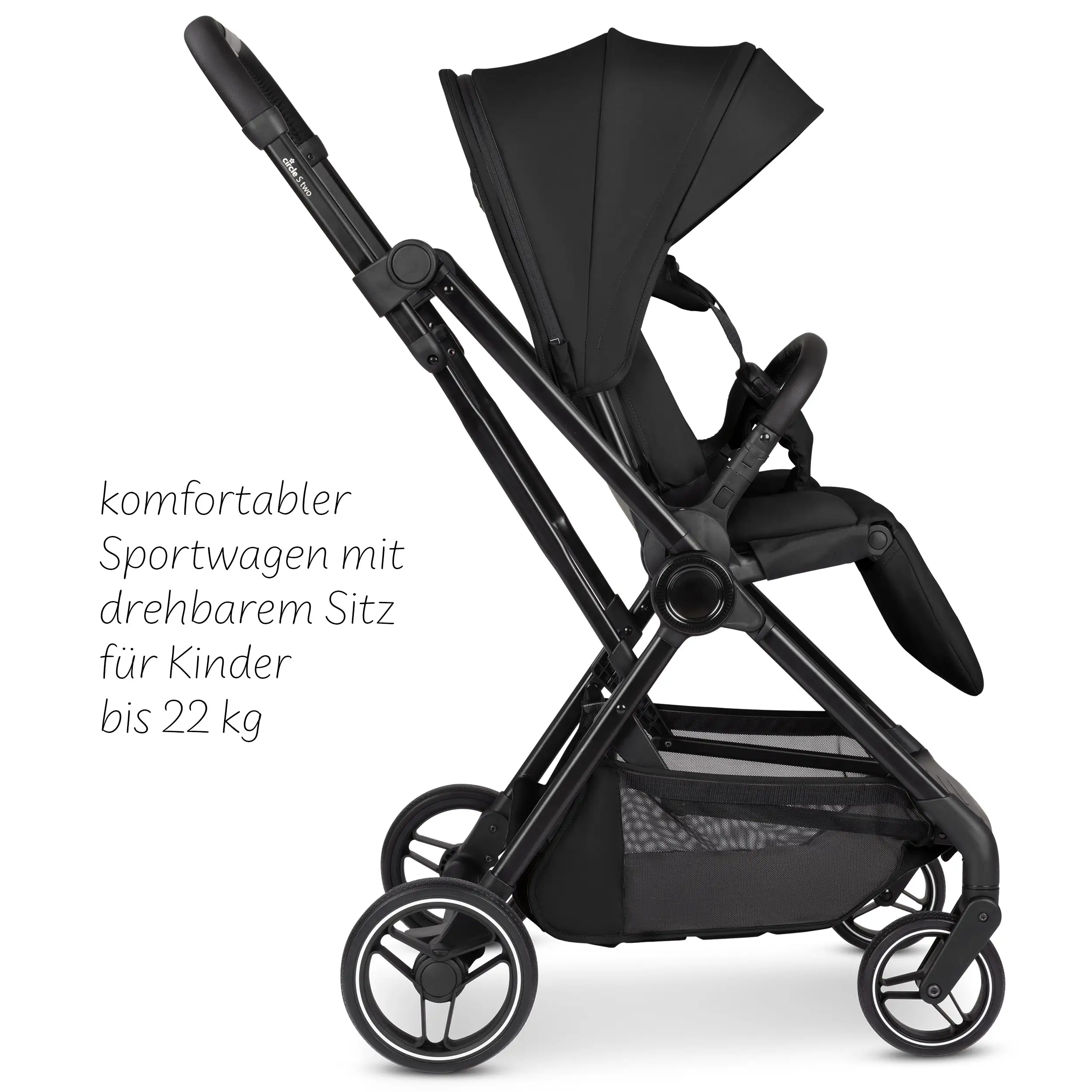 Passeggino S Two - Black