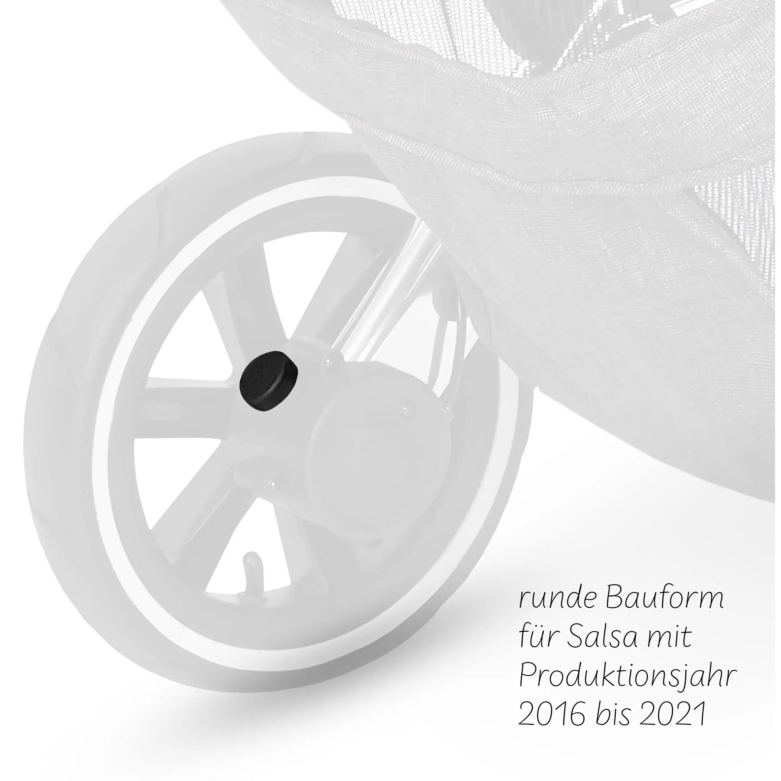 Blocco ruota posteriore per Salsa 4 / Salsa 4 Air - Black