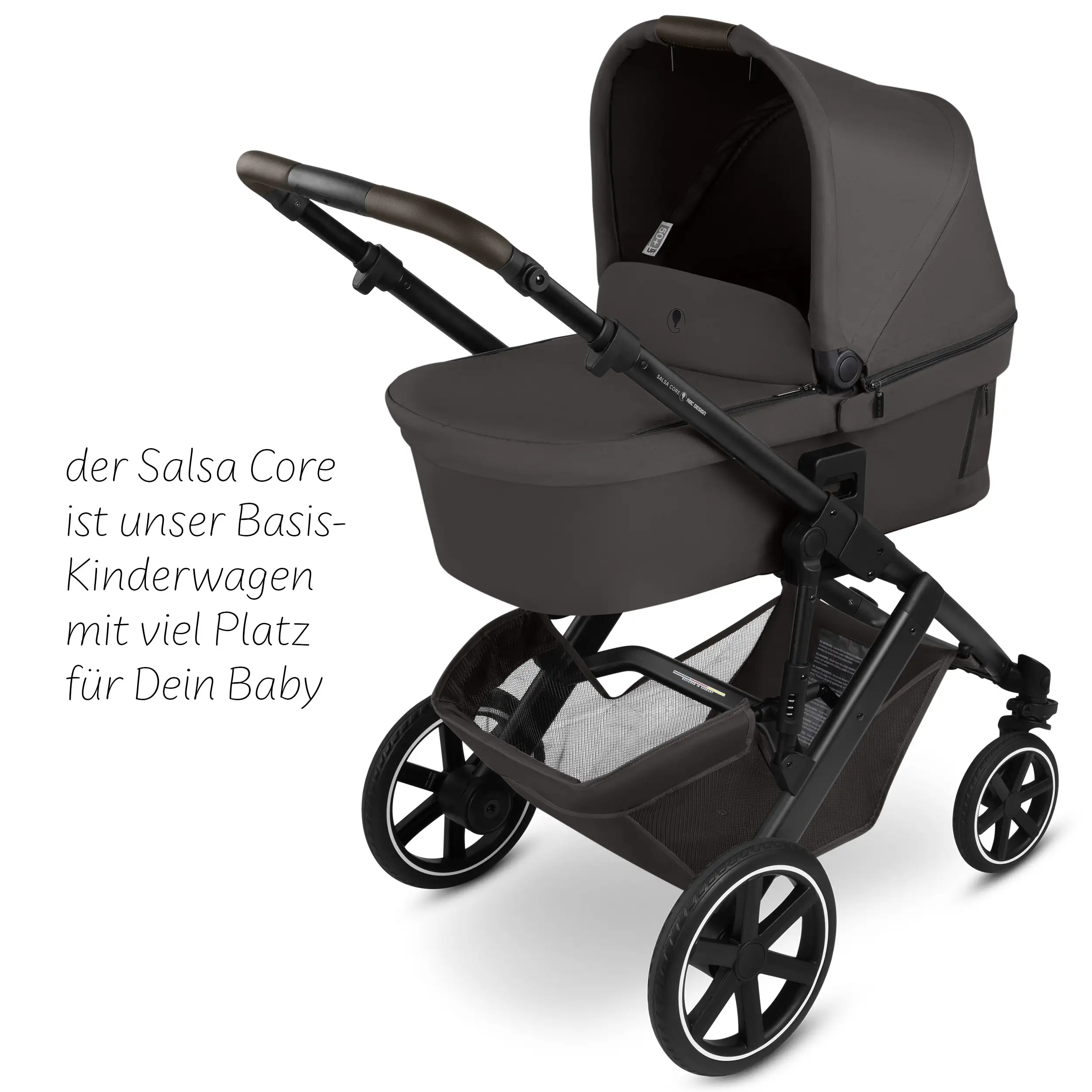 Set passeggino 3in1 Salsa Core incl. ovetto Calla con funzione reclinabile - Falcon