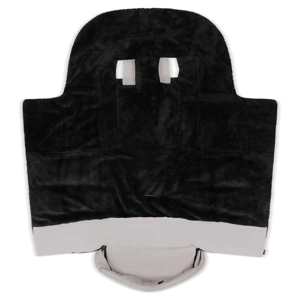 Sacco coprigambe, coperta e sottotazza in un unico prodotto