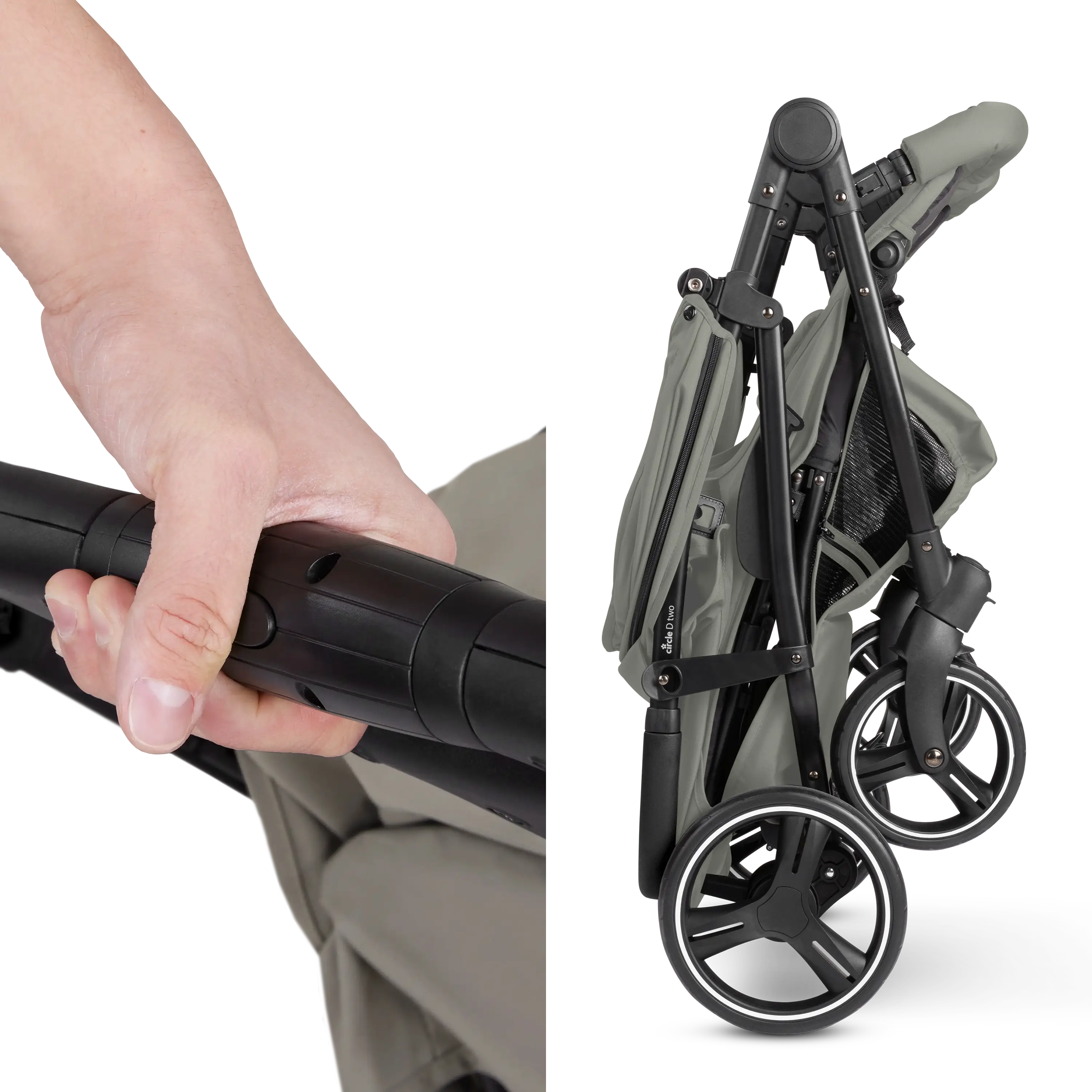 Piegata in modo compatto, facile da riporre