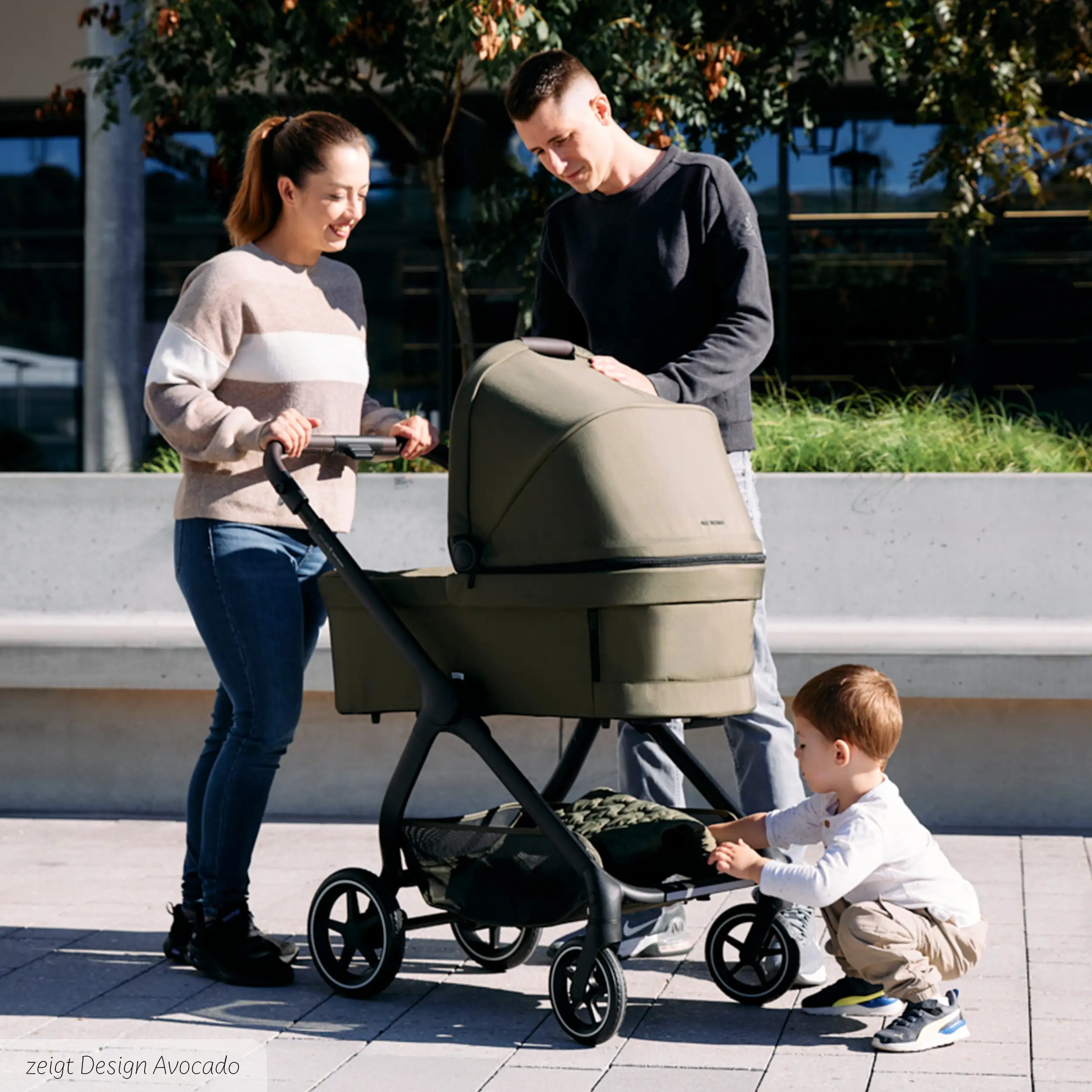 Set passeggino 3in1 City Life incl. ovetto Maxi-Cosi Pebble 360 Pro 2 - Nature