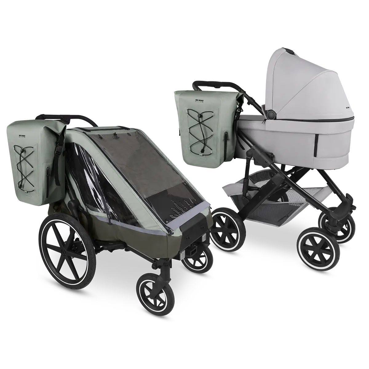 Montaggio su Passeggino