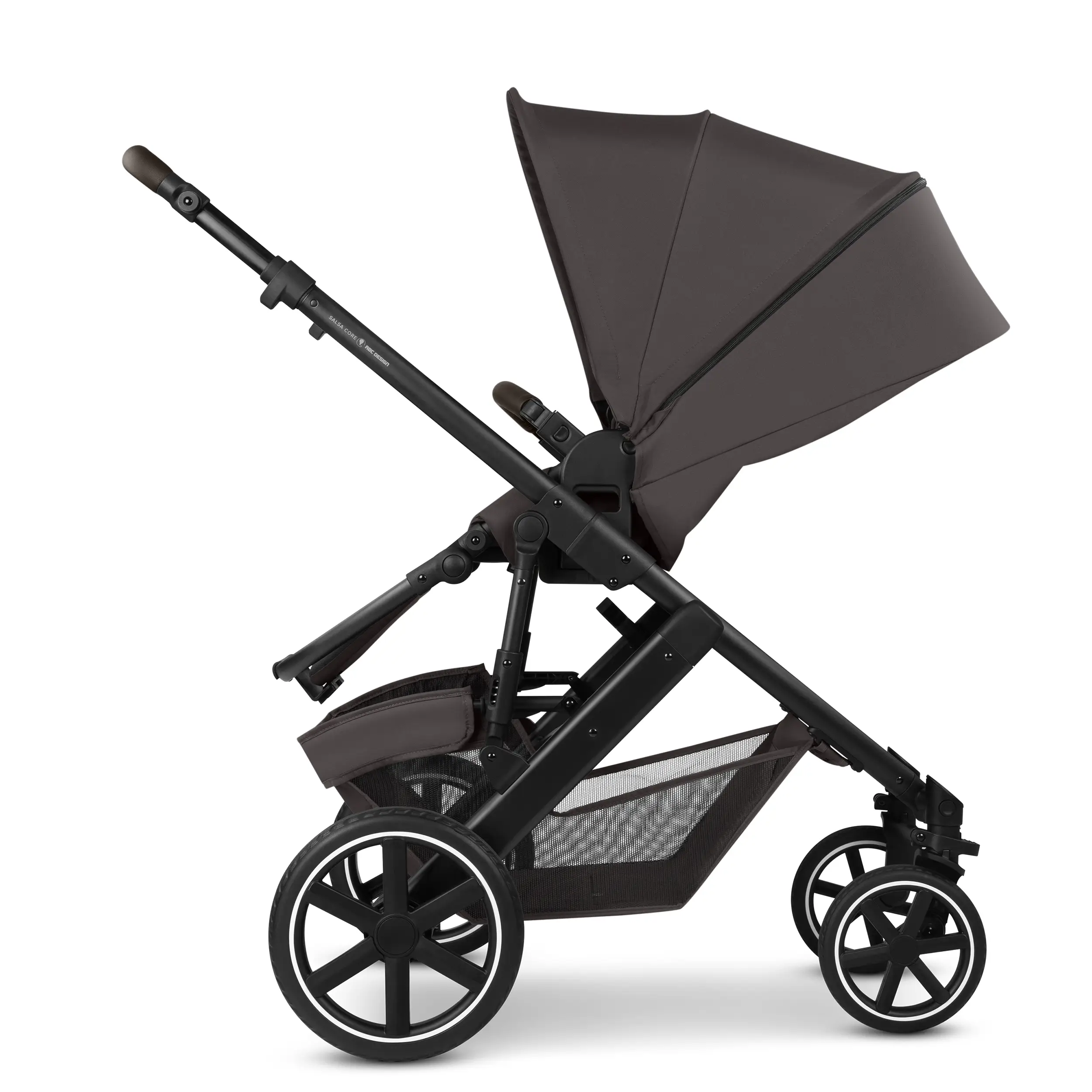Set passeggino 3in1 Salsa Core incl. Seggiolino per auto Calla dotato di funzione reclinabile - Falcon