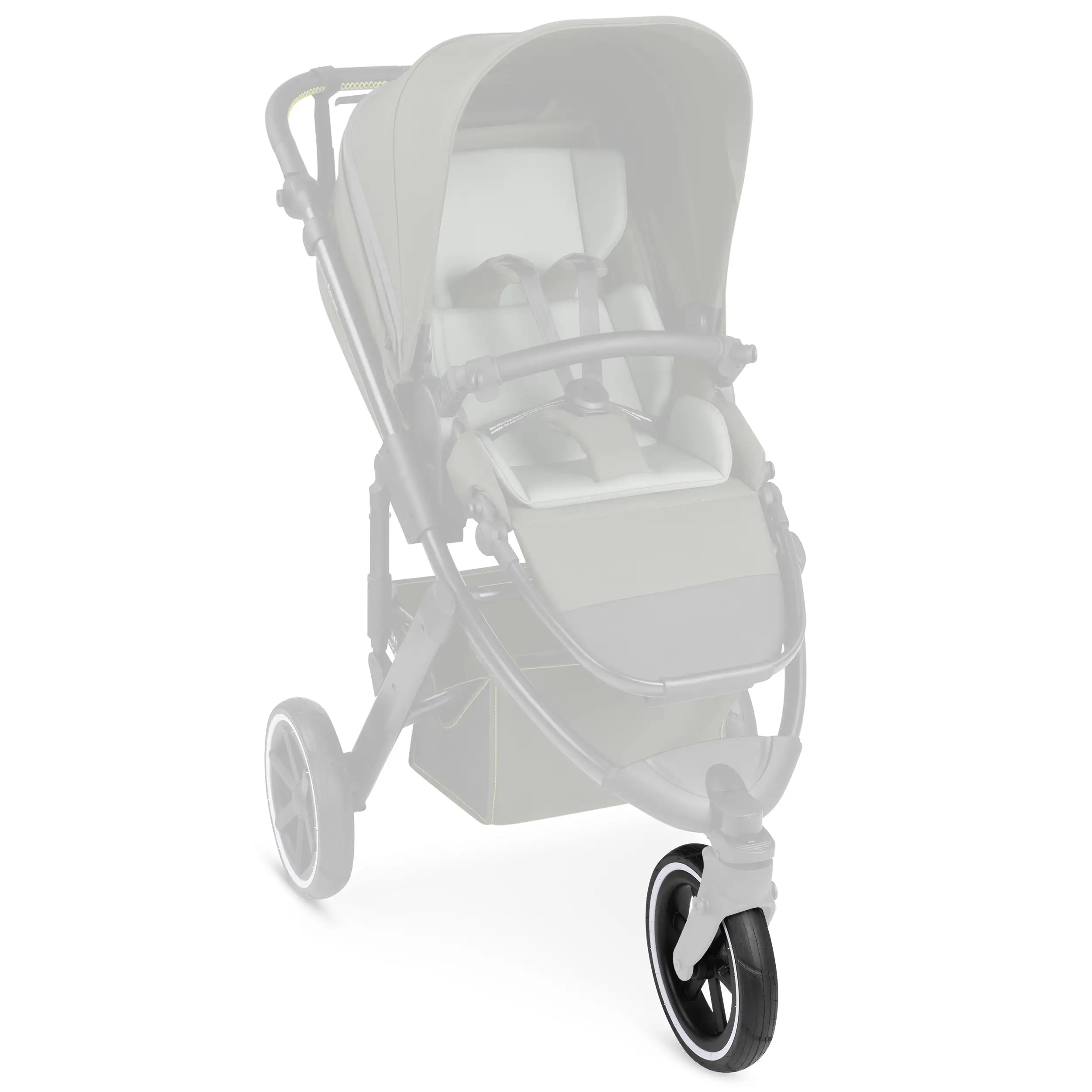 Ruota anteriore per Salsa 5 Run / Salsa Run - Ruote con camera d’aria Black / White Wall