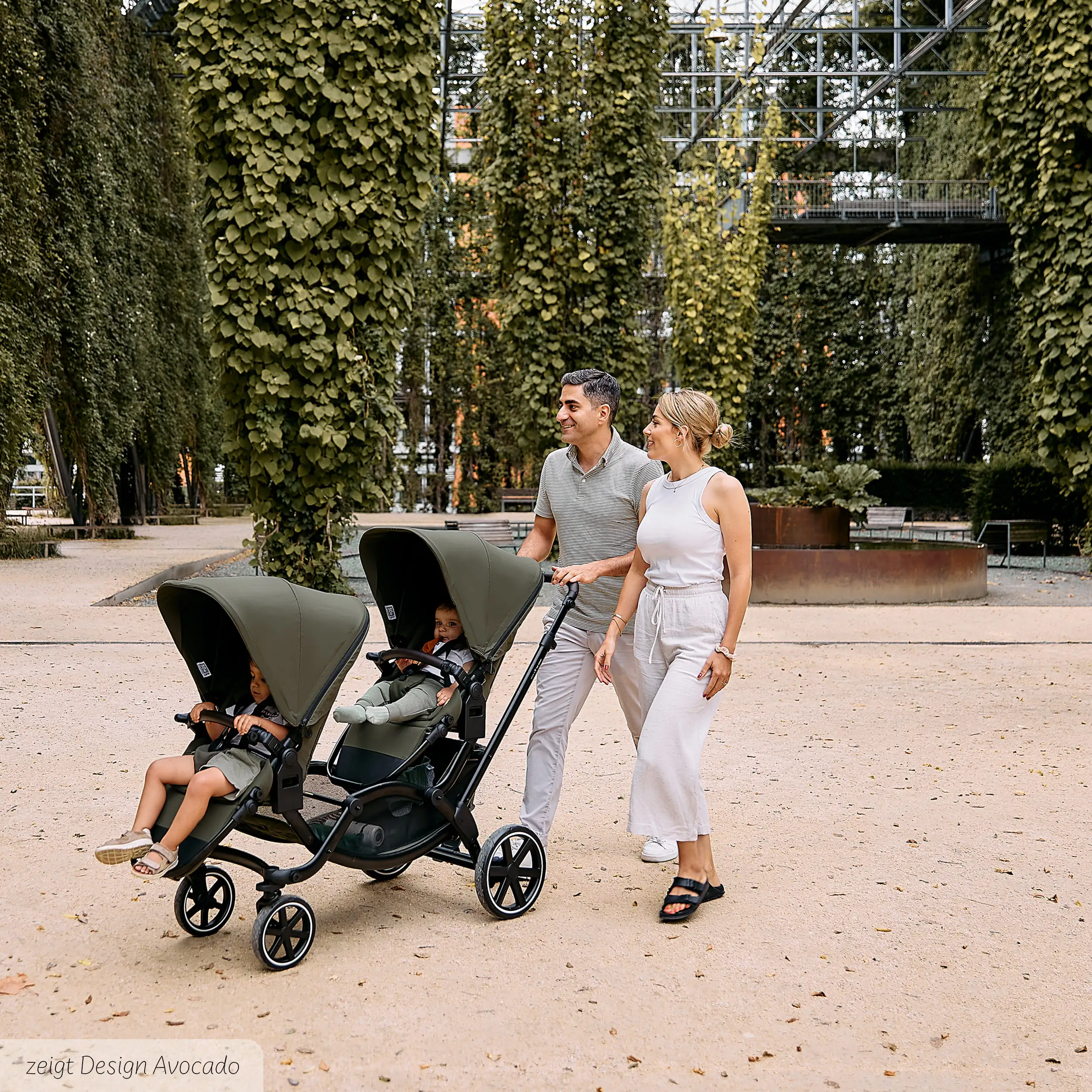 Passeggino doppi Zoom 2 - Coal