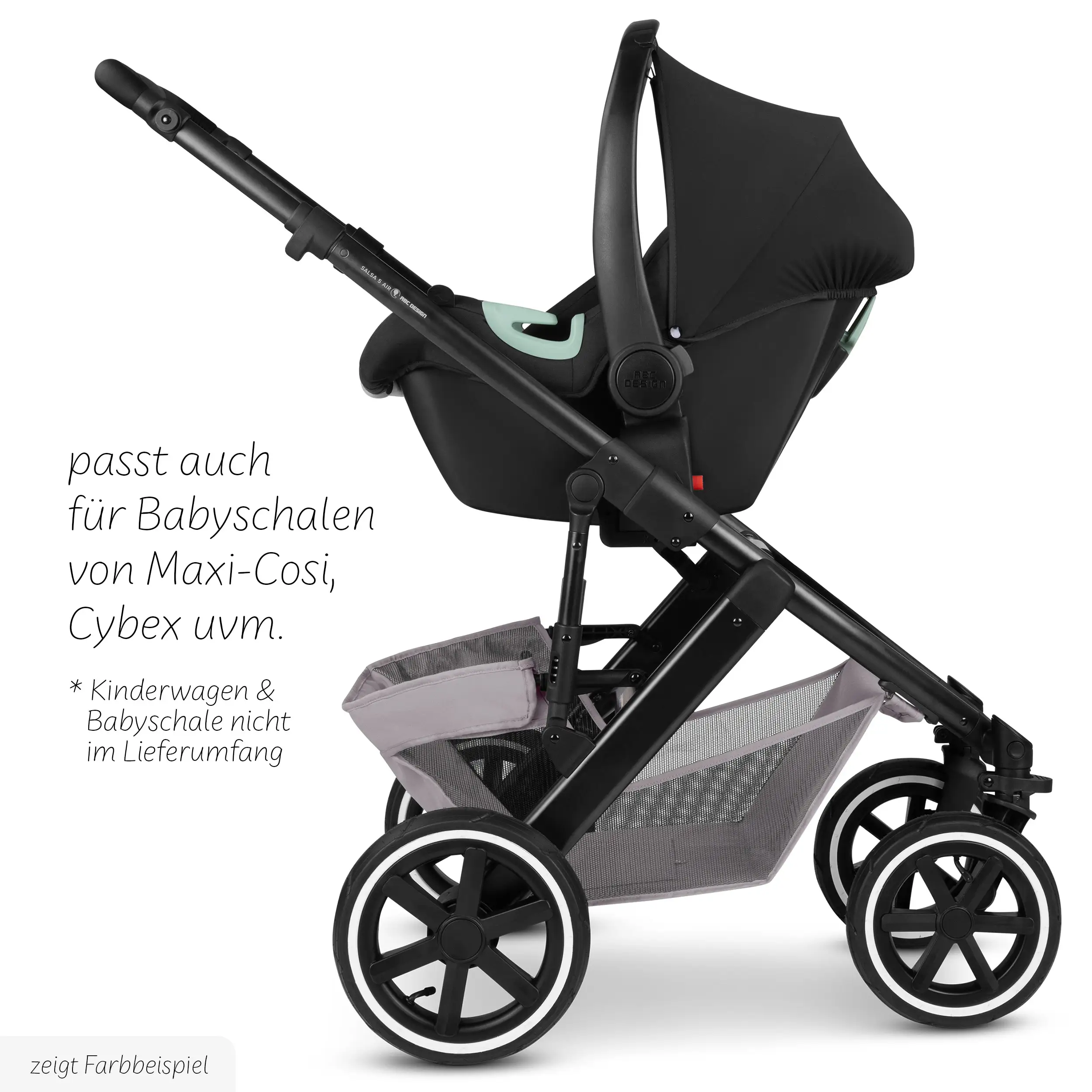 Adattatore per Seggiolino per auto Samba, Salsa, Swing, Condor, Turbo, Tereno, Viper, Zoom