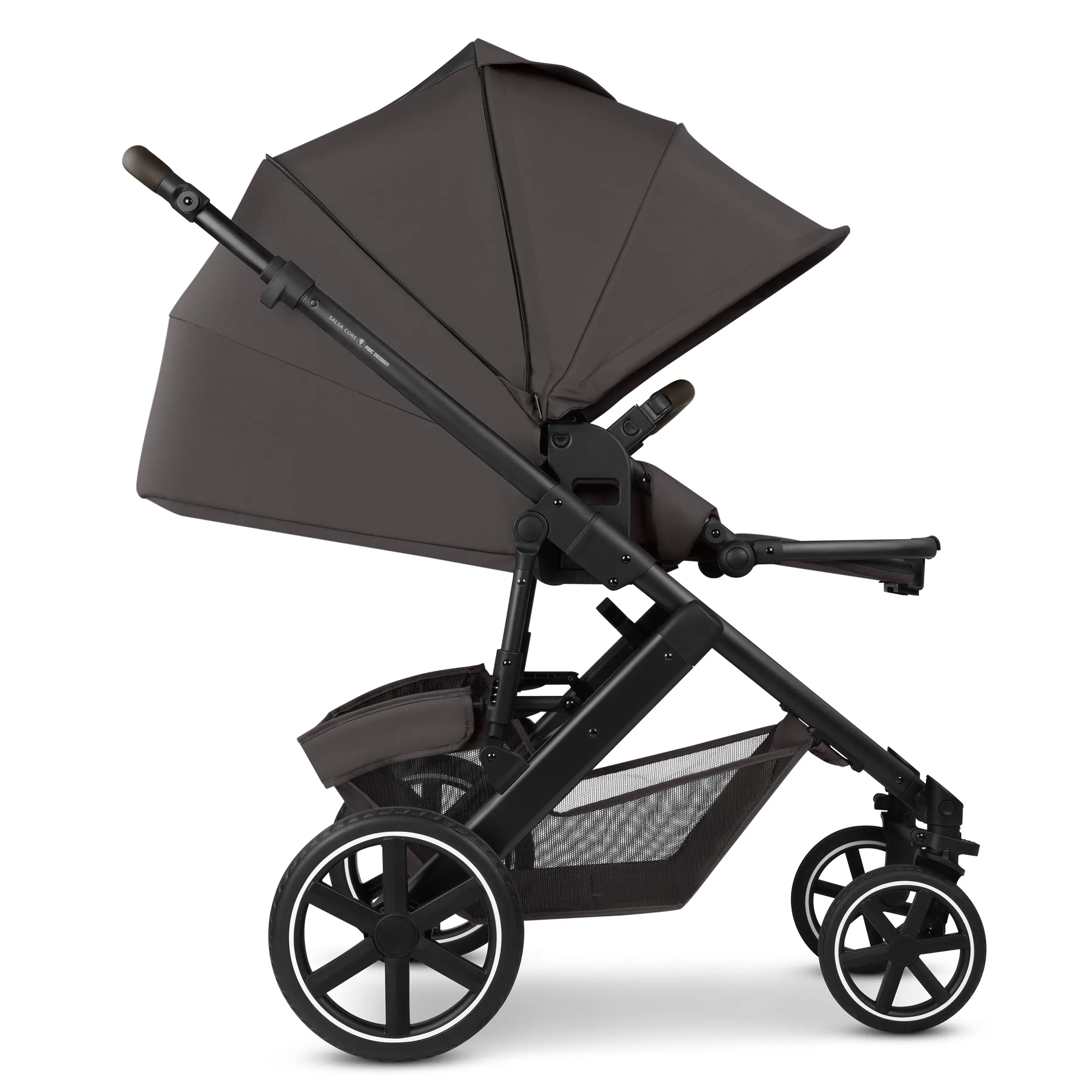Set passeggino 3in1 Salsa Core incl. Seggiolino per auto Calla dotato di funzione reclinabile - Falcon