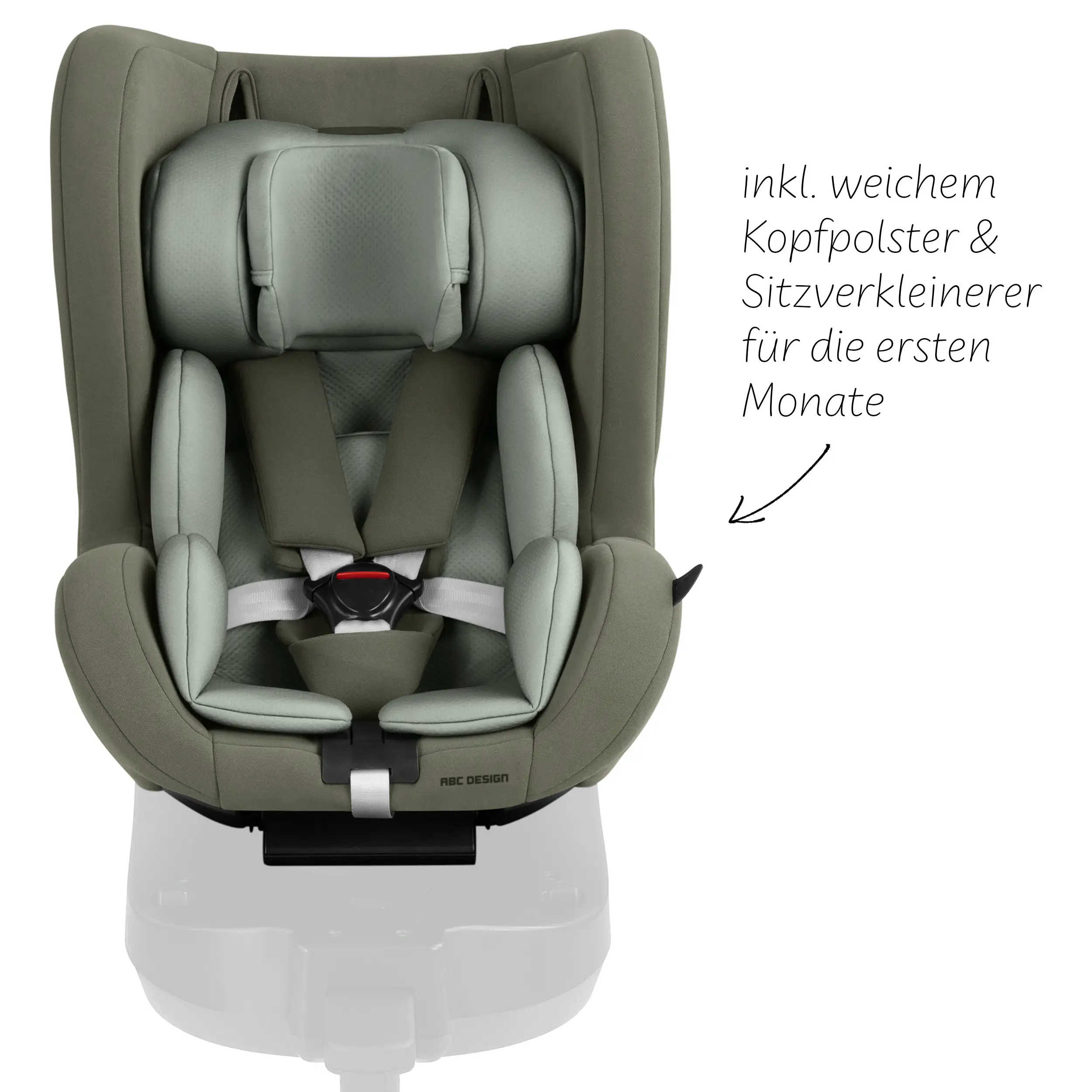 Seggiolino auto Lily i-Size incl. base ISOFIX girevole Root - Sage