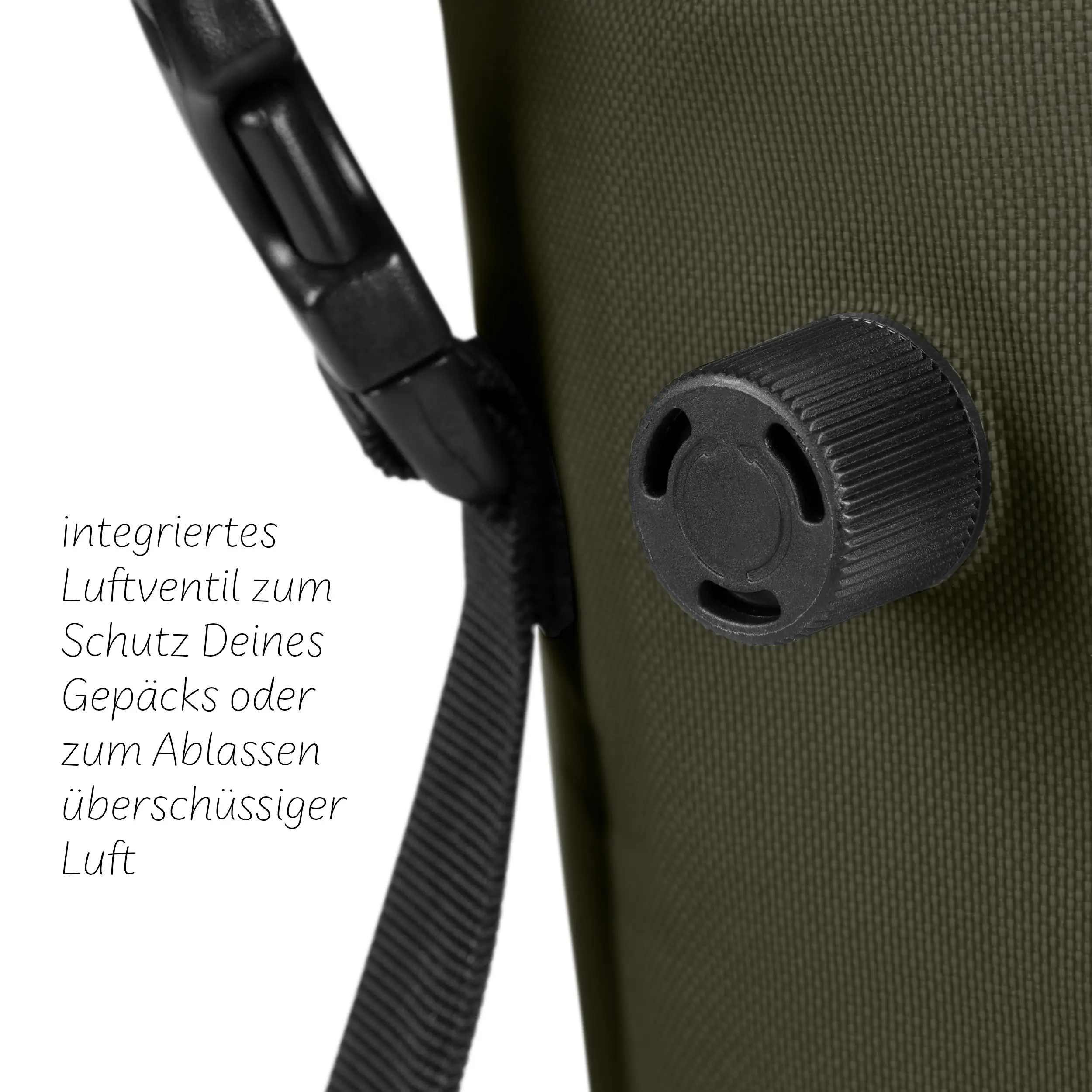 Borsa da sella Sion 20 L per Passeggino, rimorchi per biciclette e uso quotidiano - Avocado