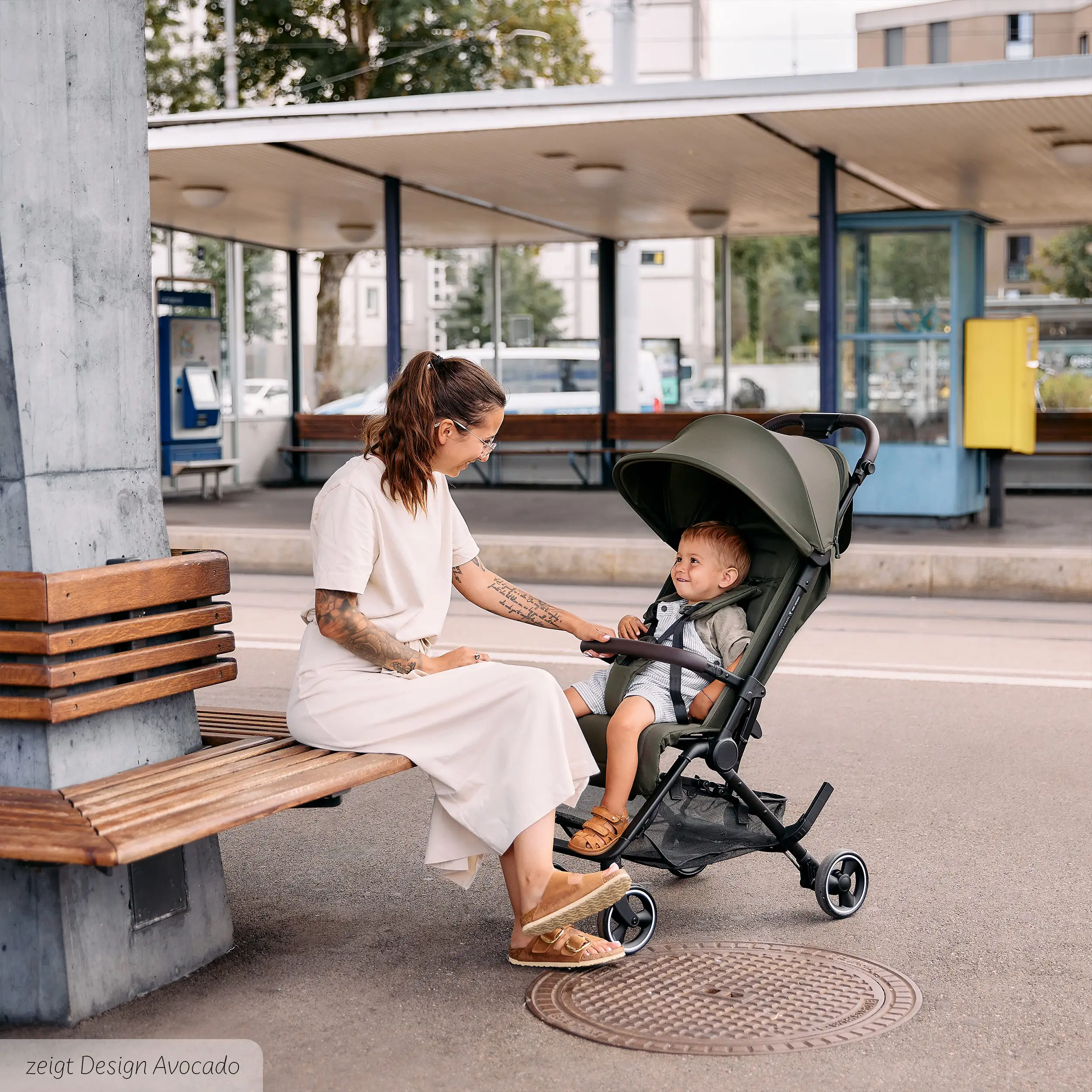 Passeggino da viaggio Ping 3 Travel - Coal