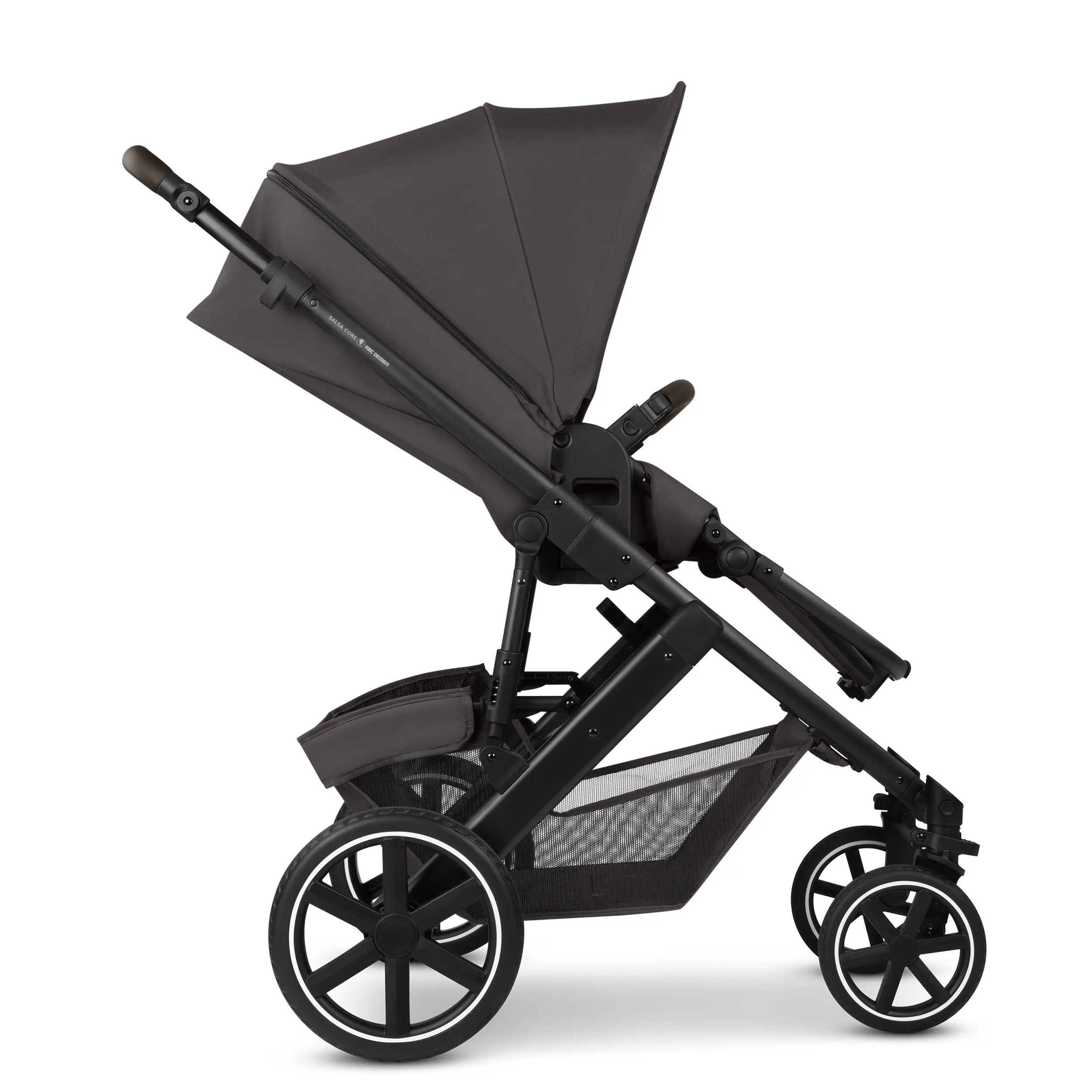Set passeggino 3in1 Salsa Core incl. Seggiolino per auto Calla dotato di funzione reclinabile - Falcon