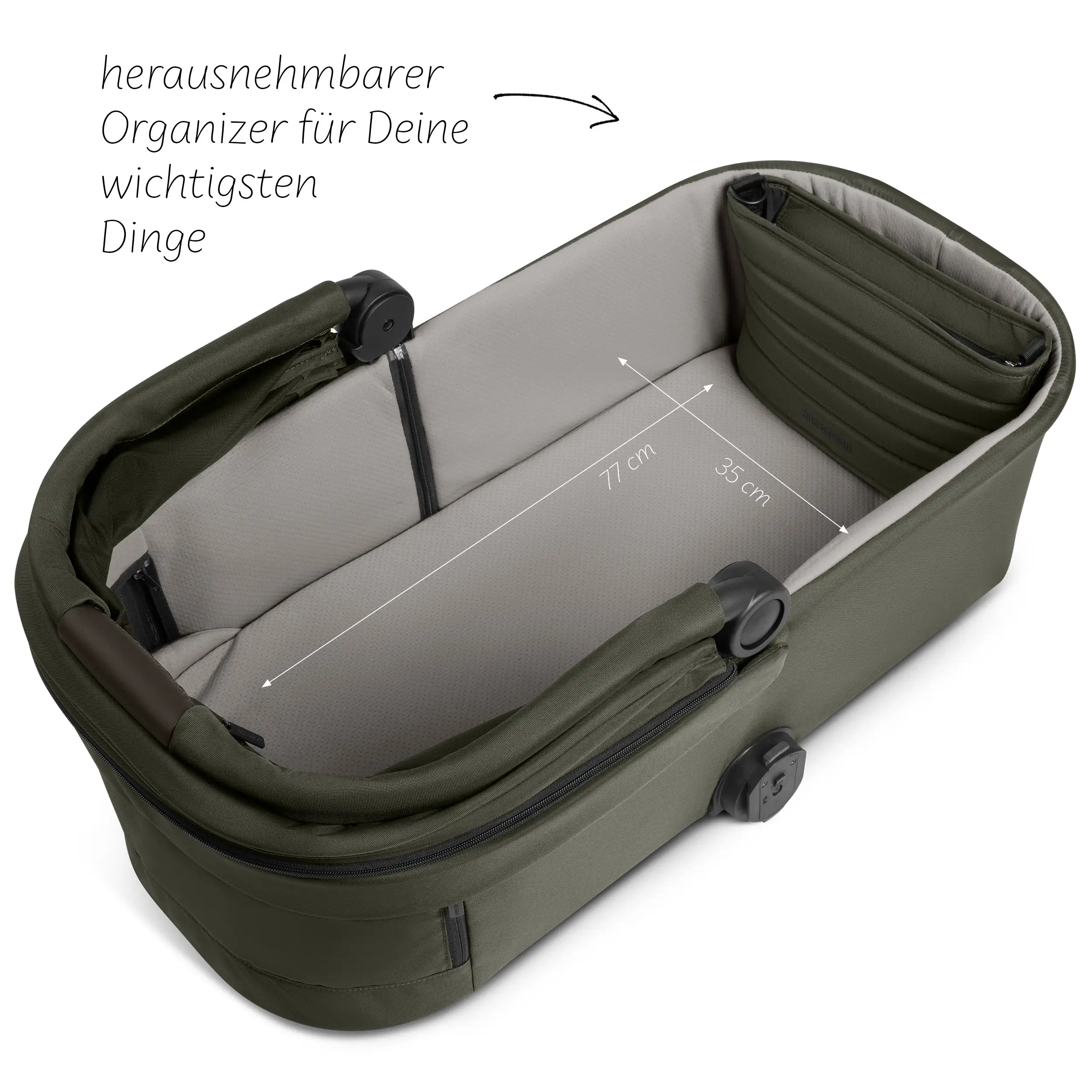 Set passeggino 4in1 City Life con base Isofix - Avocado