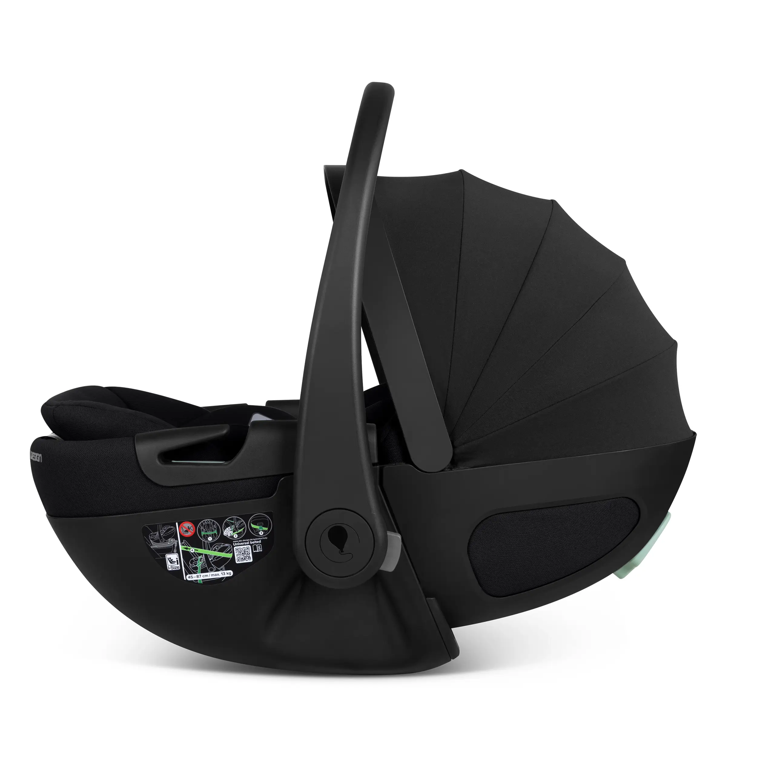 Seggiolini per auto con funzione reclinabile Calla i-Size - Ink
