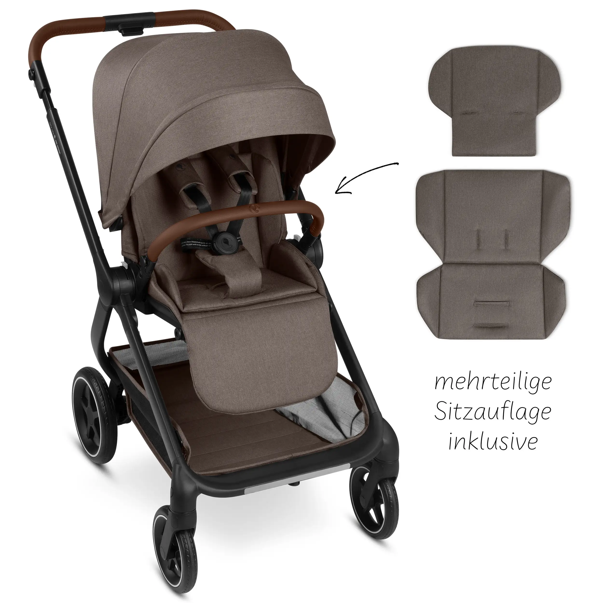 Set passeggino 4in1 City Life con base Isofix - Nature