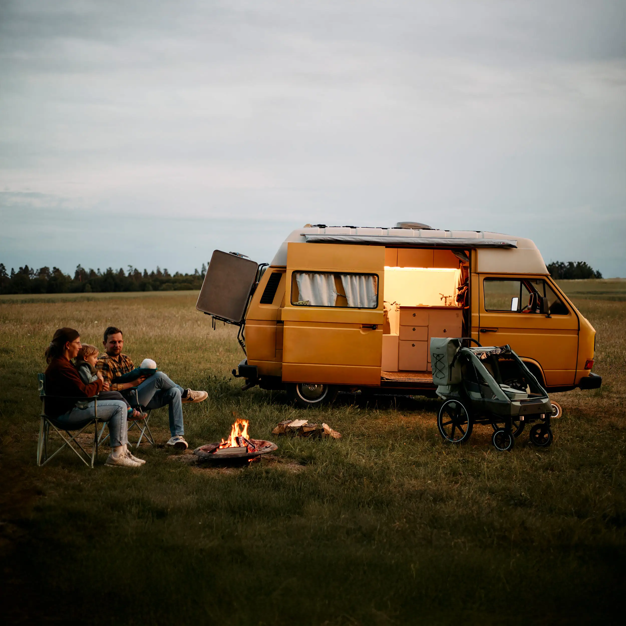 Borsa da sella Sion 20L per Passeggino, rimorchi per biciclette e uso quotidiano - Pine