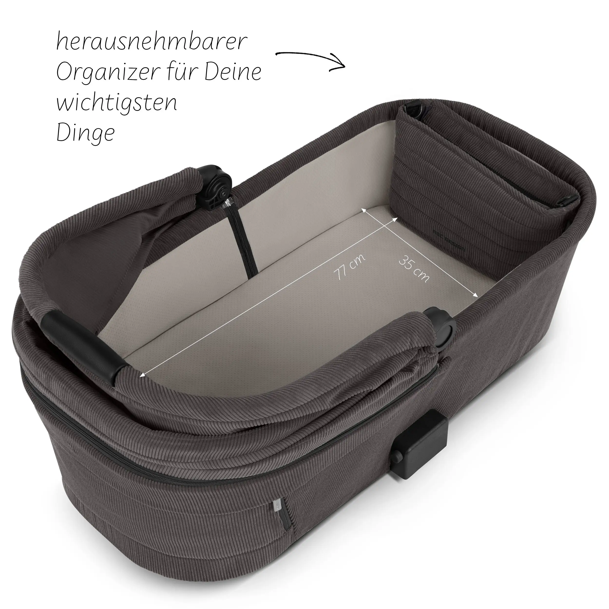 Set passeggino 3in1 Samba 2 - Almond