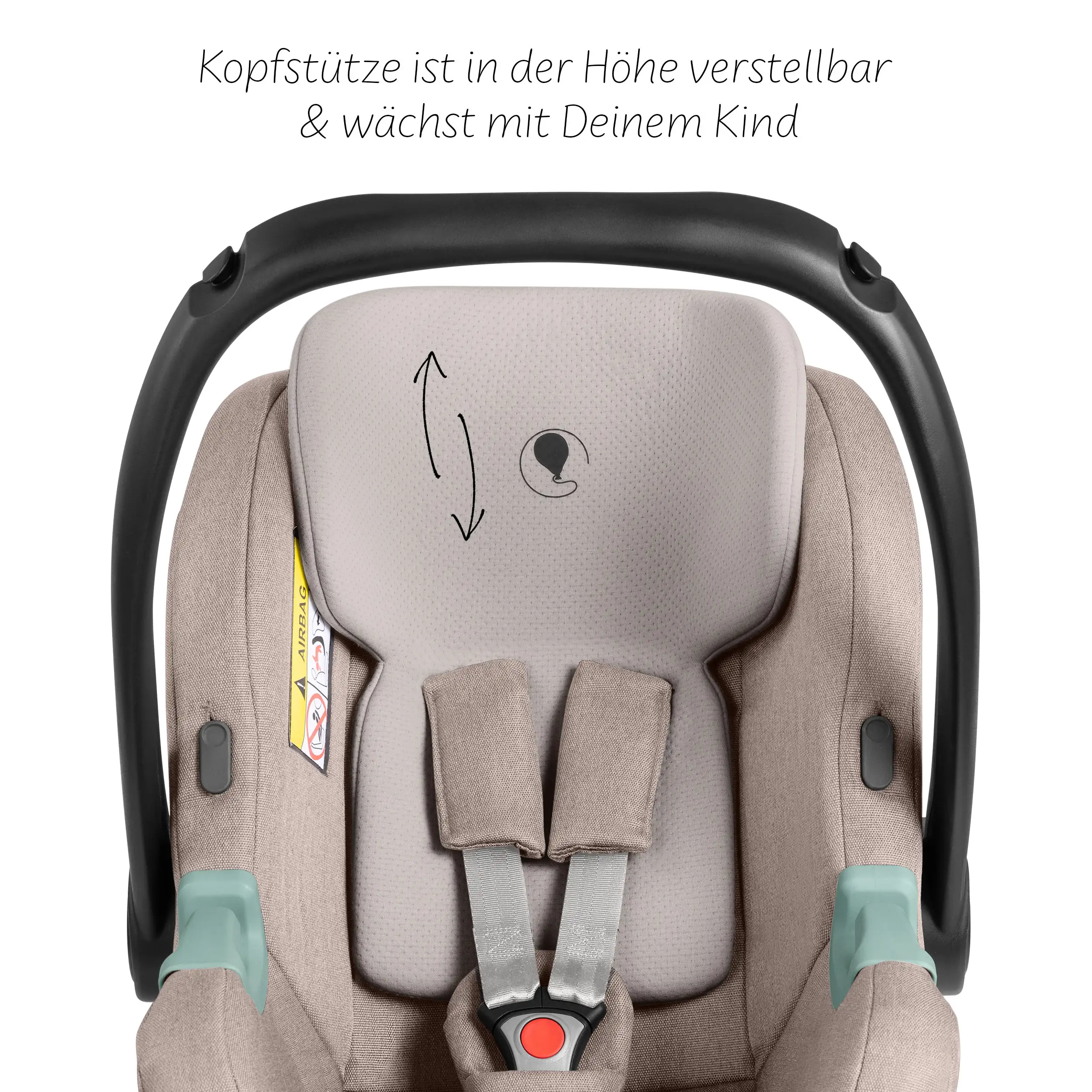 Seggiolino per auto Tulip i-Size - Camel
