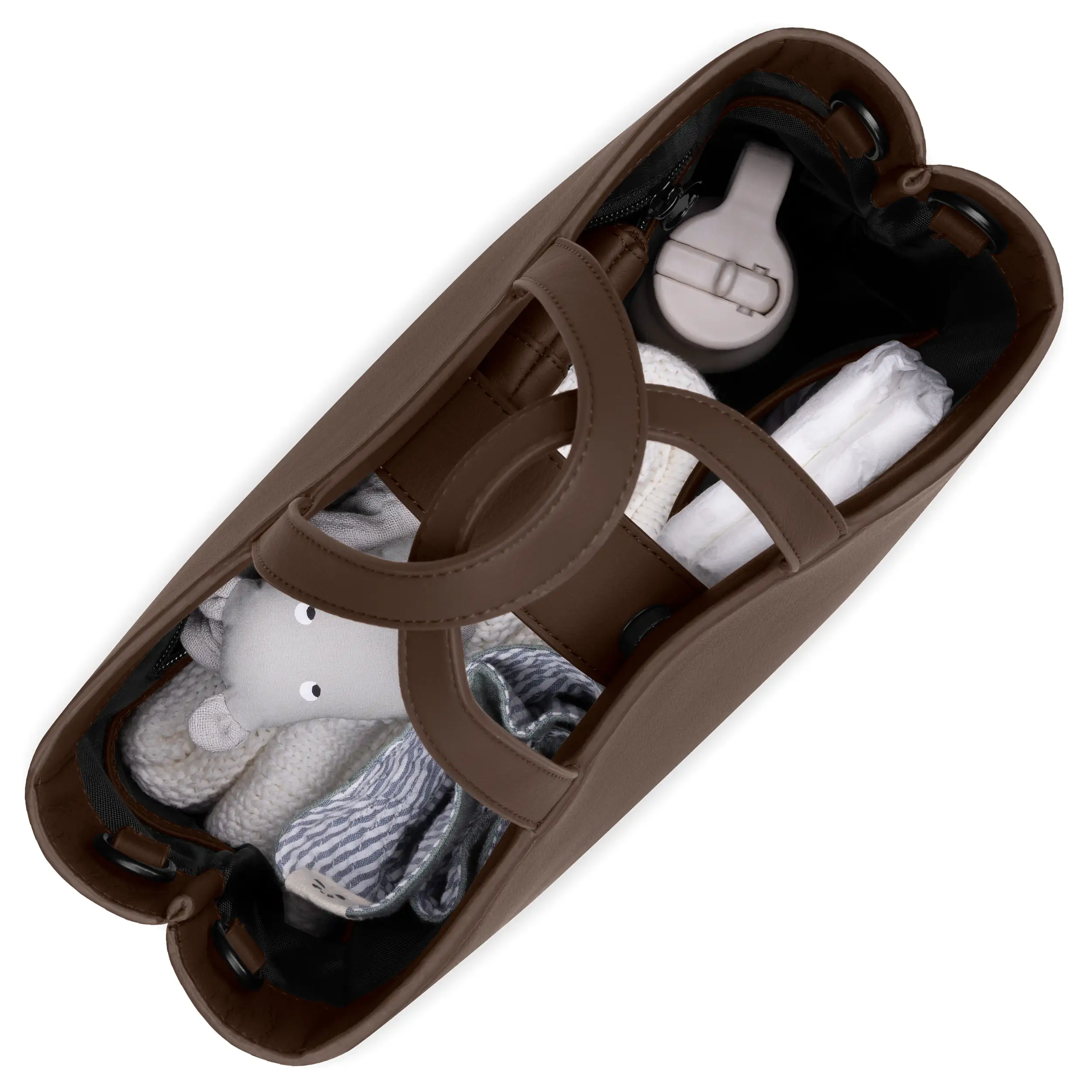 Borsa Tote Bag Daily - Brown