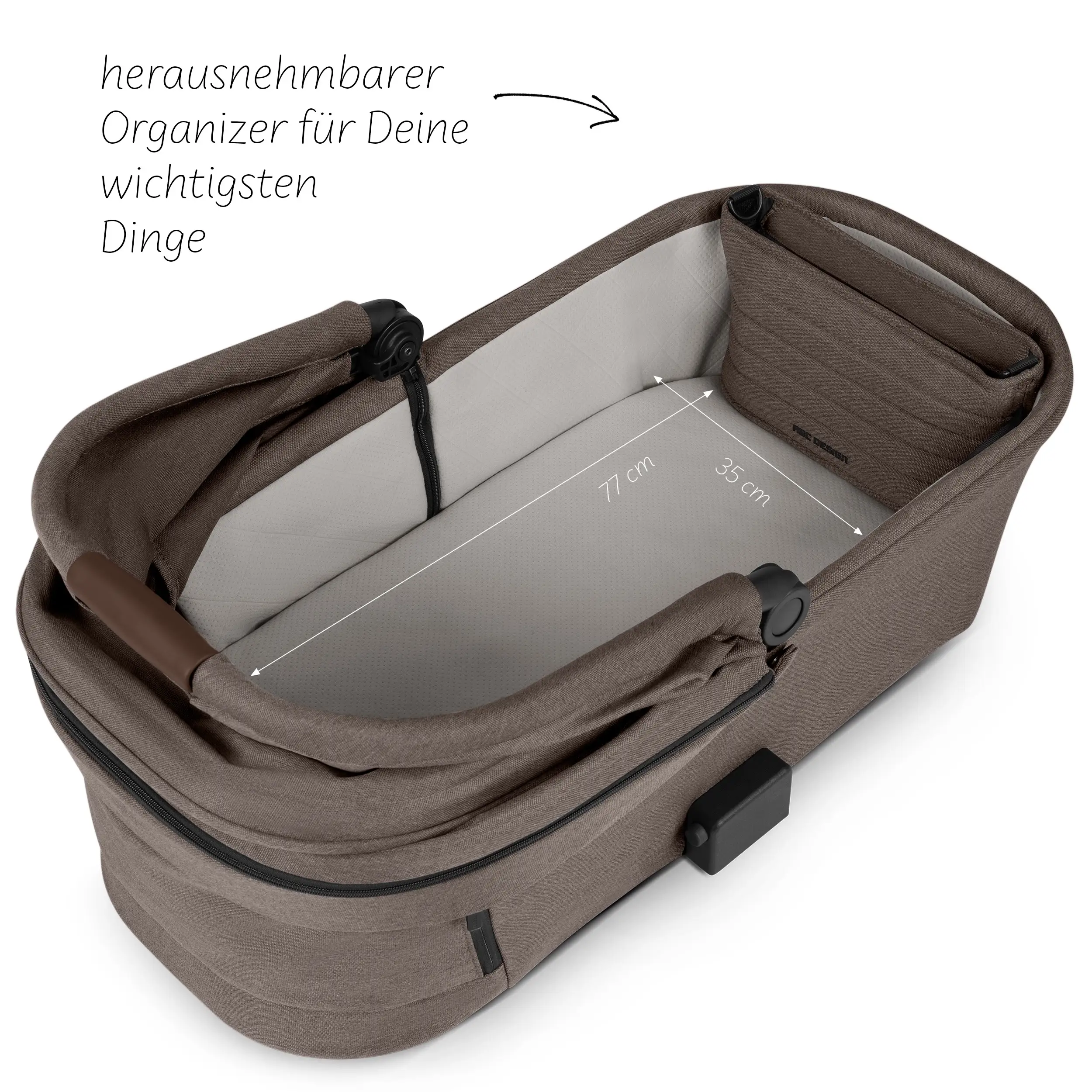 Passeggino 4in1 Salsa 5 Air con Base Isofix - Nature