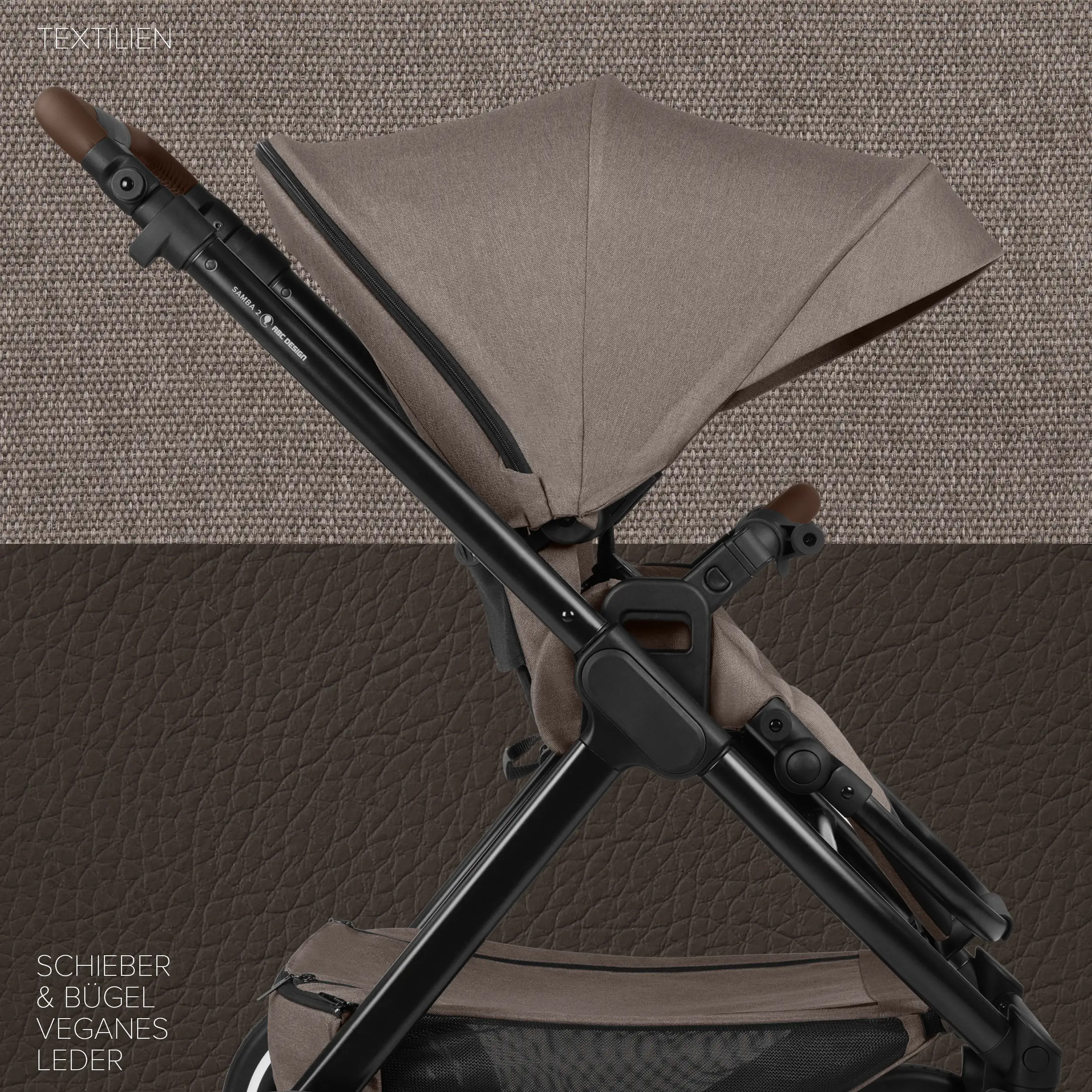 Set da viaggio Samba 2 con Seggiolino per auto per neonati - Nature