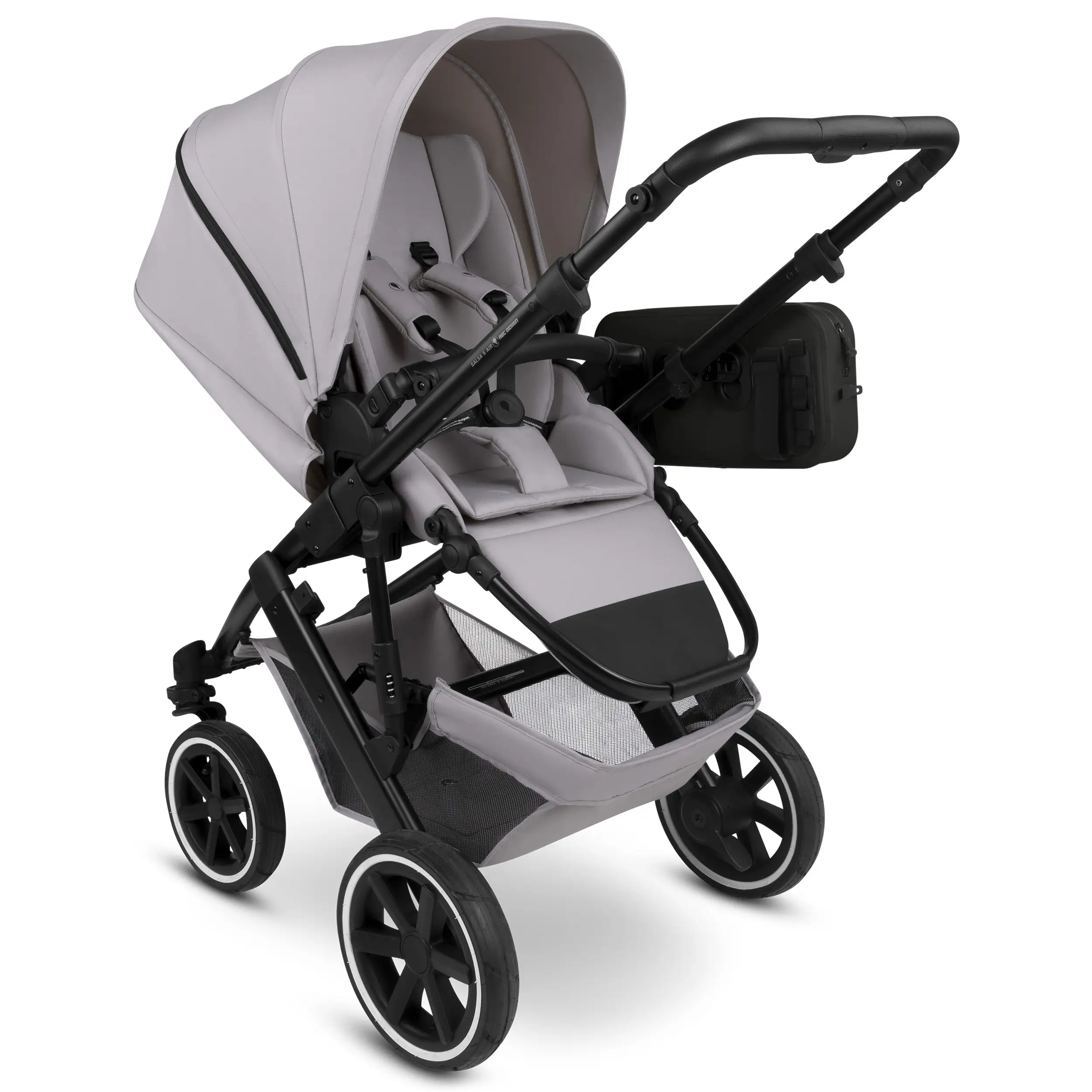 Borsa da sella Ginevra 4,5 L per passeggino, biciclette e uso quotidiano - Inchiostro