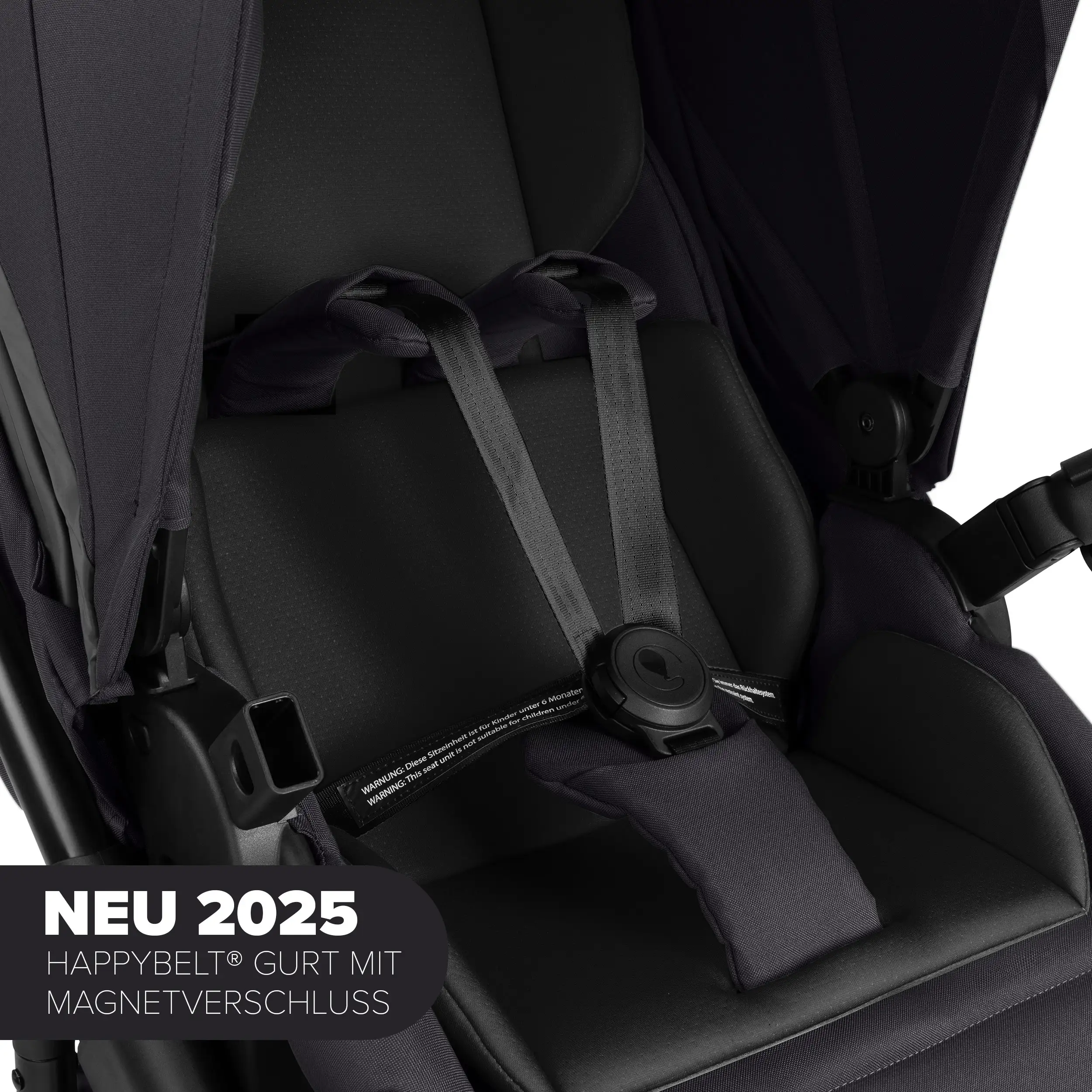 Set passeggino 3in1 Salsa 5 Run - Coal