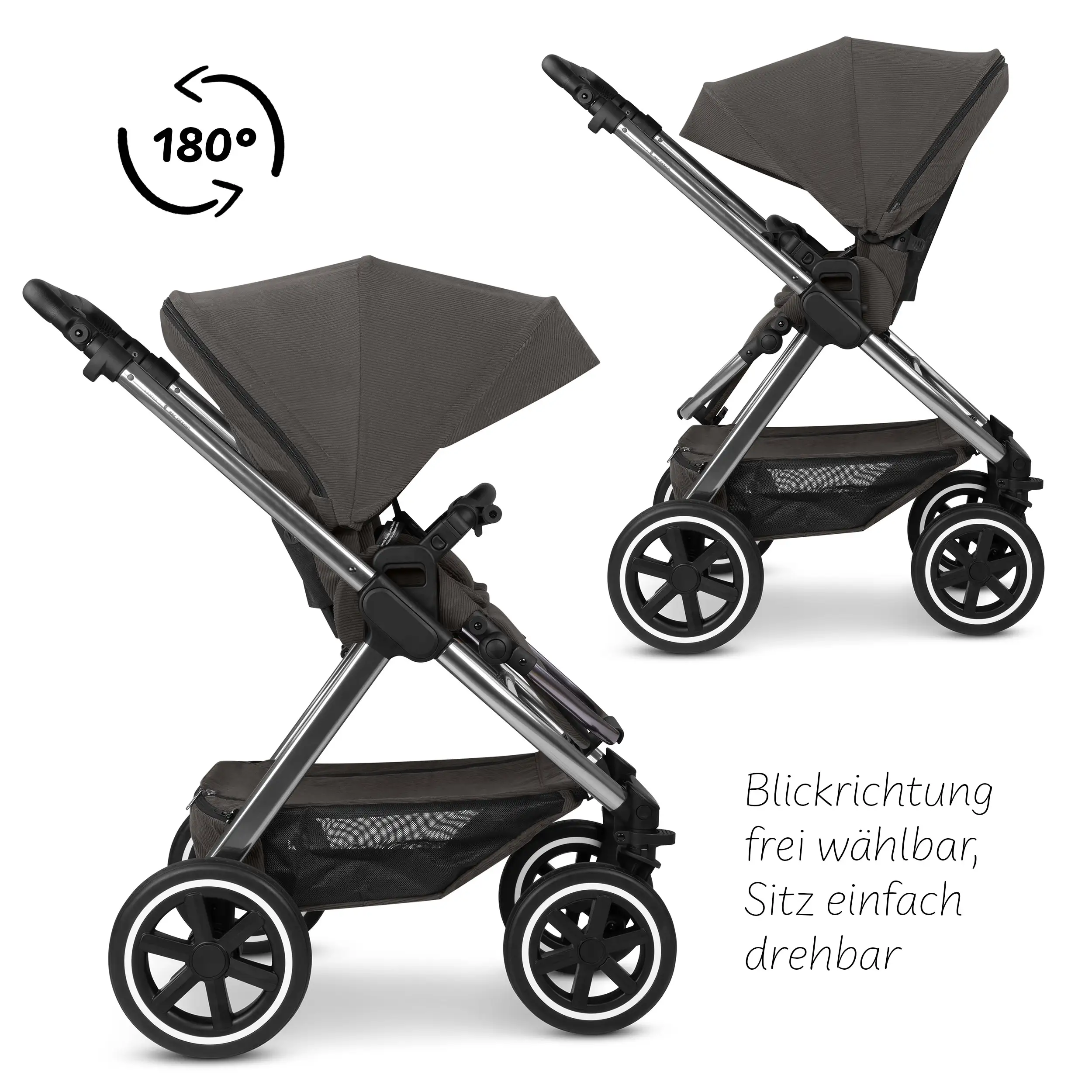 Set passeggino 3in1 Samba 2 - Almond
