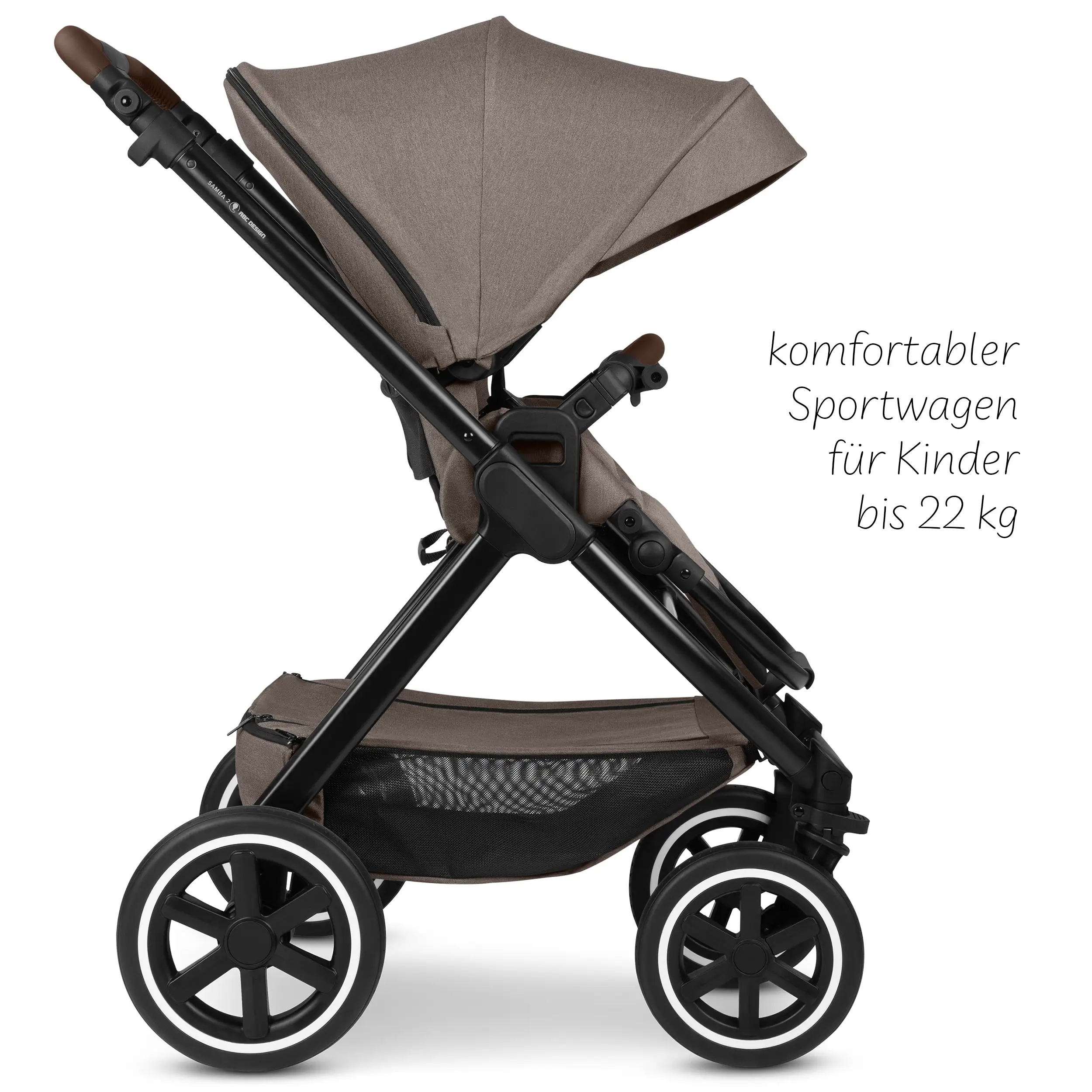 Passeggino 4in1 Samba 2 con Base Isofix - Nature