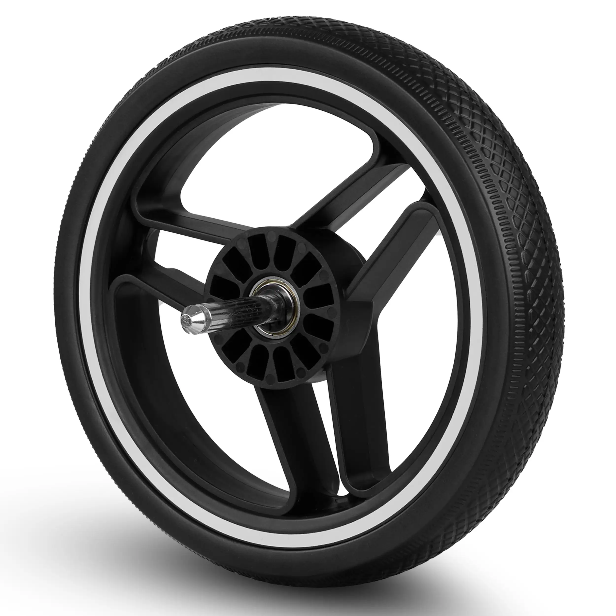 Ruota posteriore per Ping 3 Trekking / Ping Two Trekking - All Terrain Black / White Wall