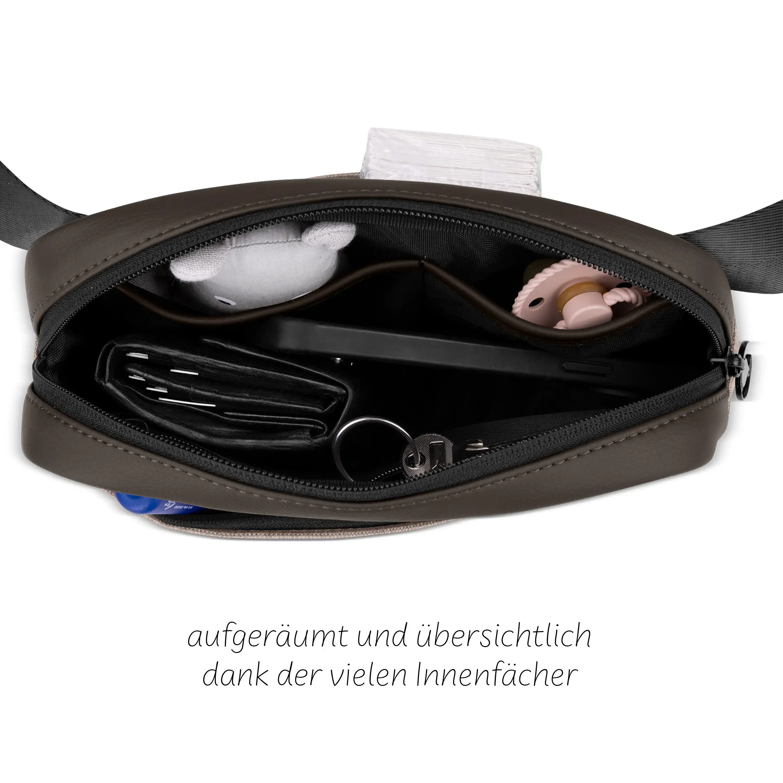 Borsa a tracolla Hip Bag - Camel