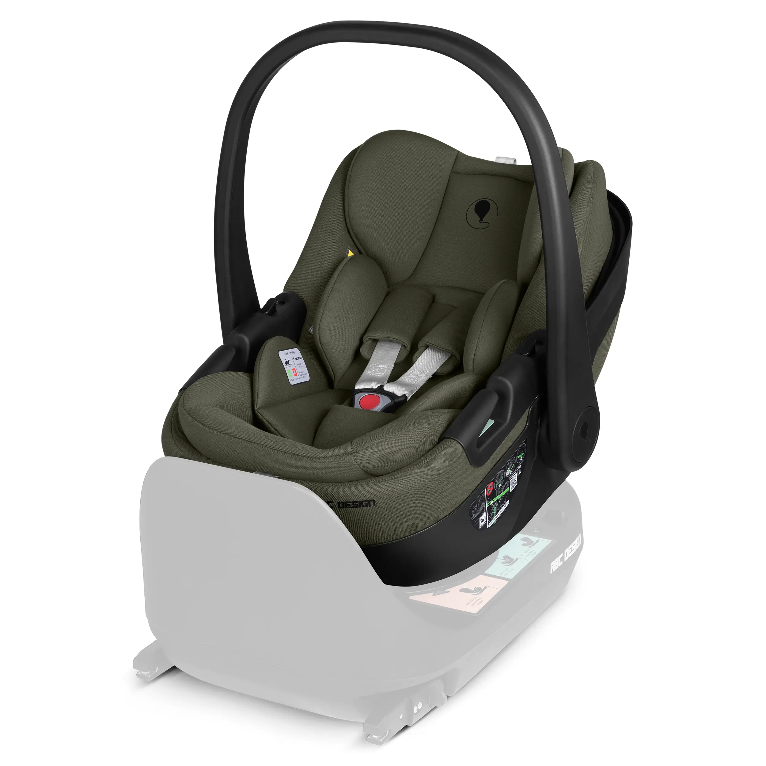Seggiolini per auto con funzione reclinabile Calla i-Size - Olive