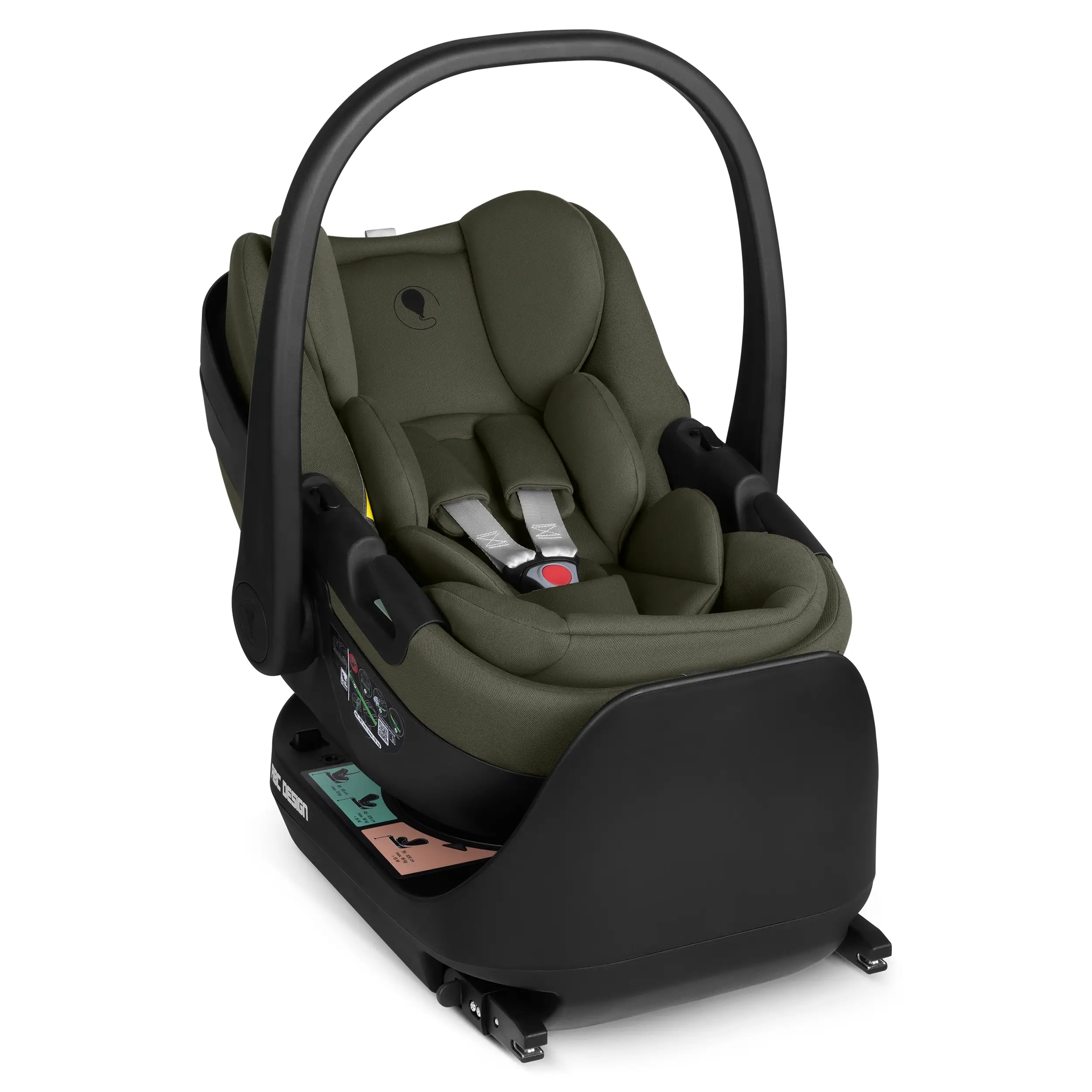 Seggiolini per auto con funzione reclinabile Calla i-Size - Olive
