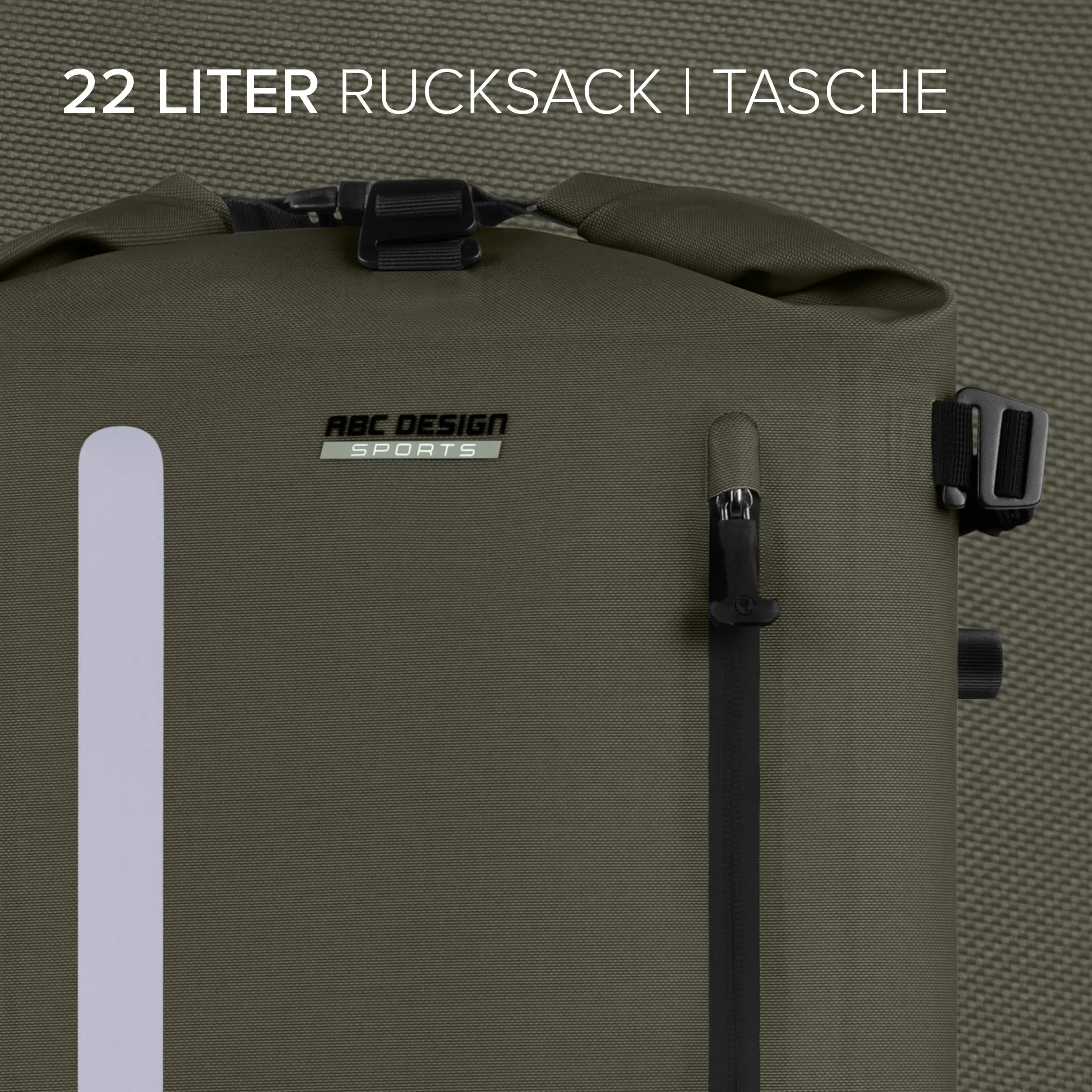 Zaino outdoor Solothurn 22L per la vita quotidiana e l'avventura - Avocado
