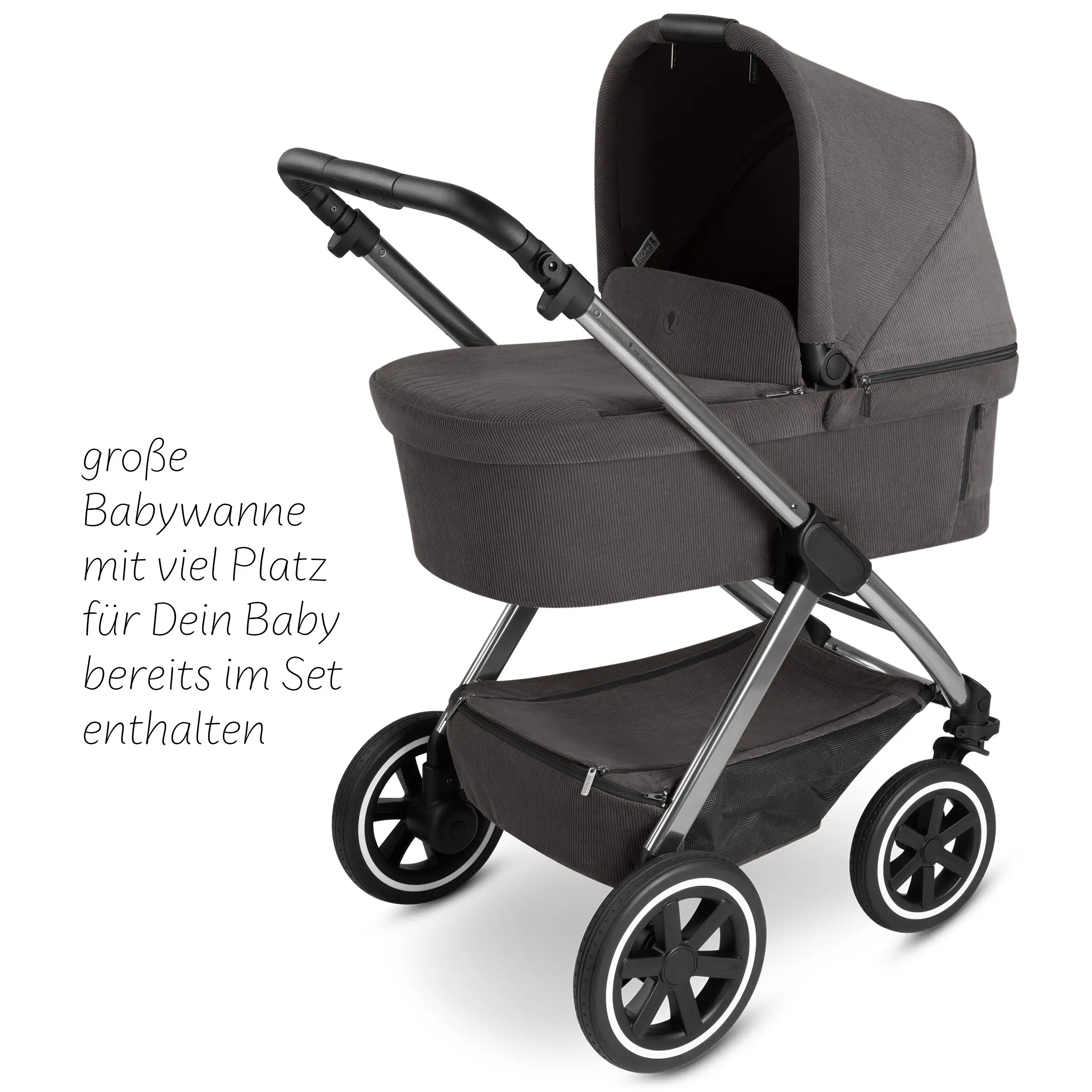 Set passeggino 3in1 Samba 2 - Almond