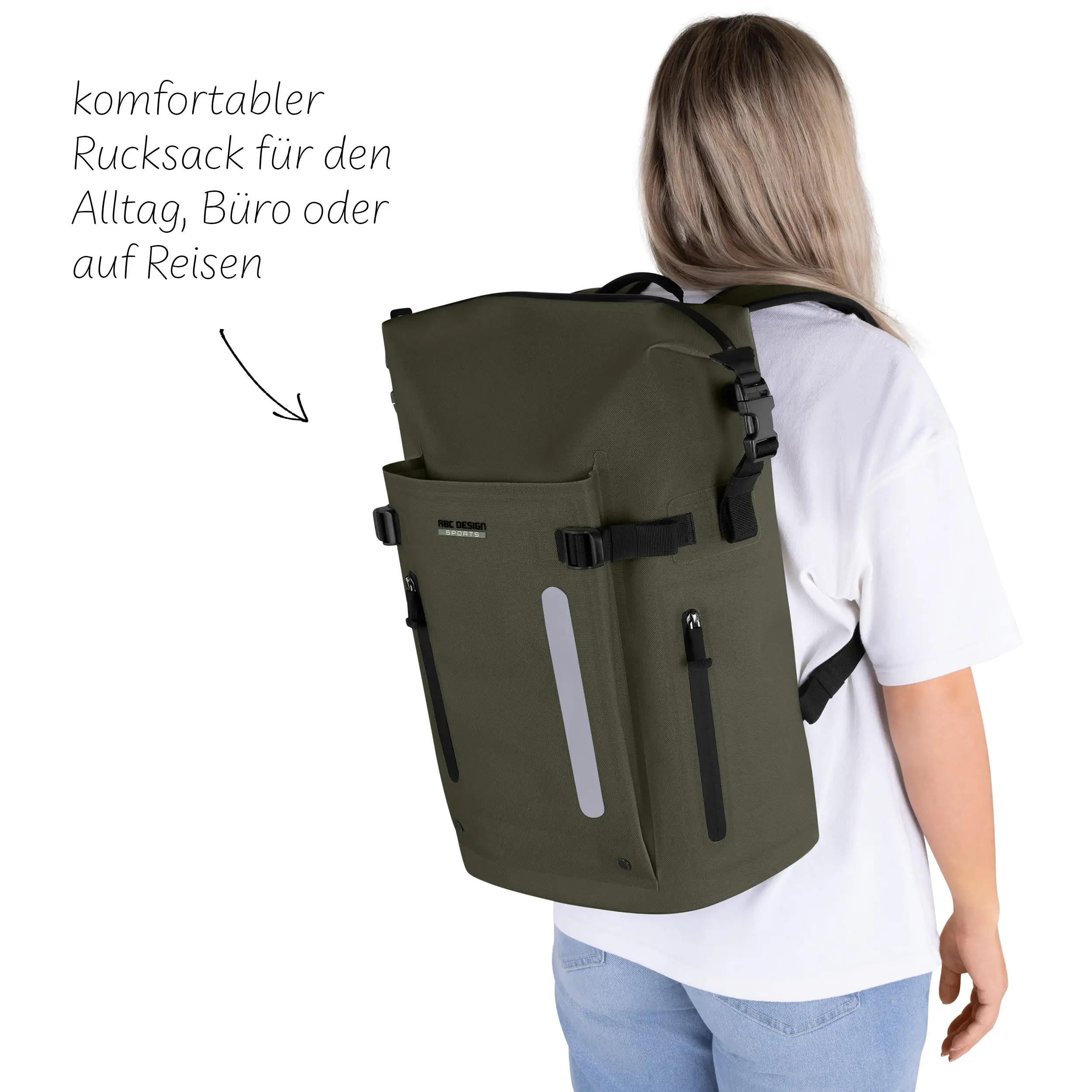 Zaino Zürich 24L per tutti i giorni e l'ufficio - Avocado