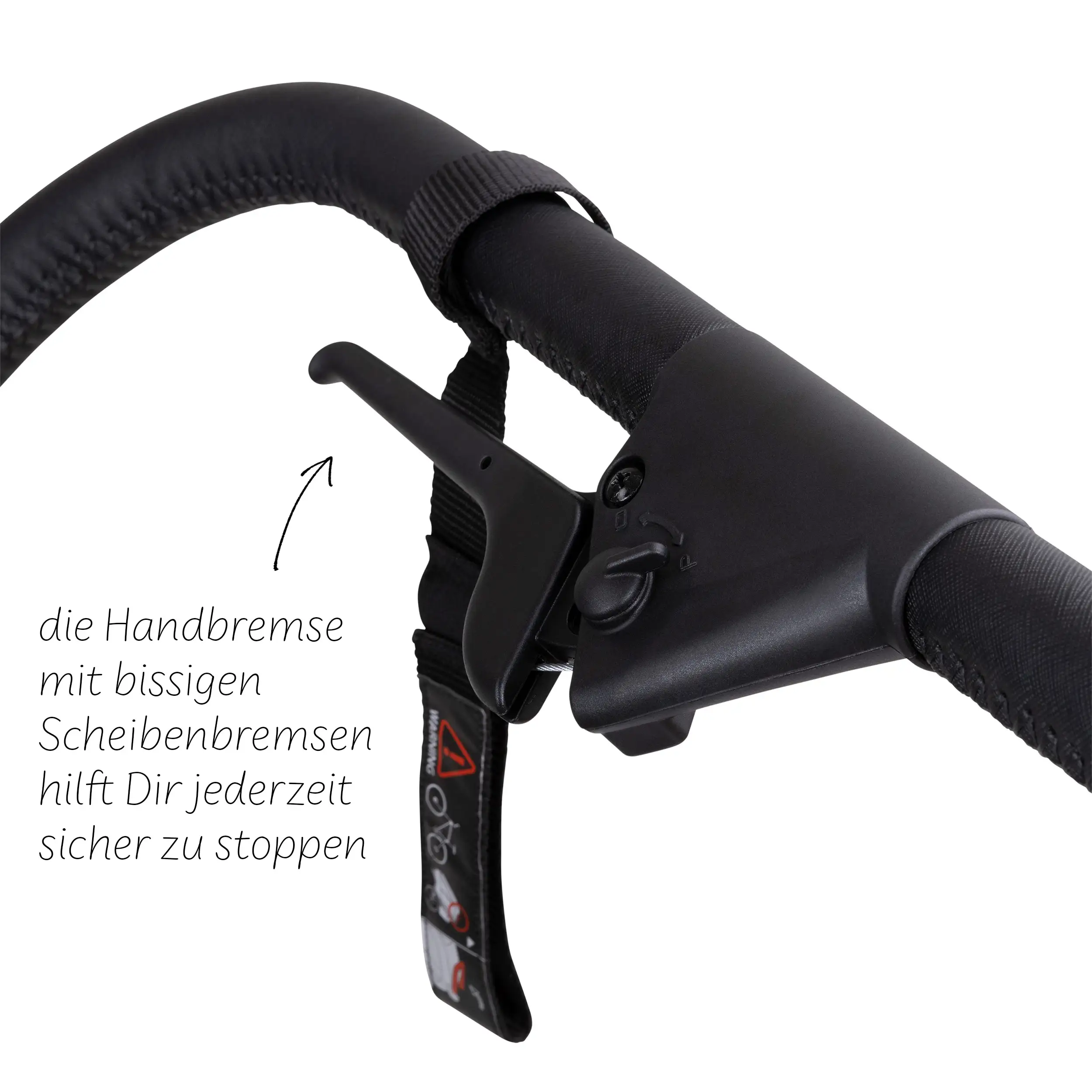 Rimorchio per biciclette Tour 2 con 2 comodi sedili e Ruote con camera d’aria - Falcon