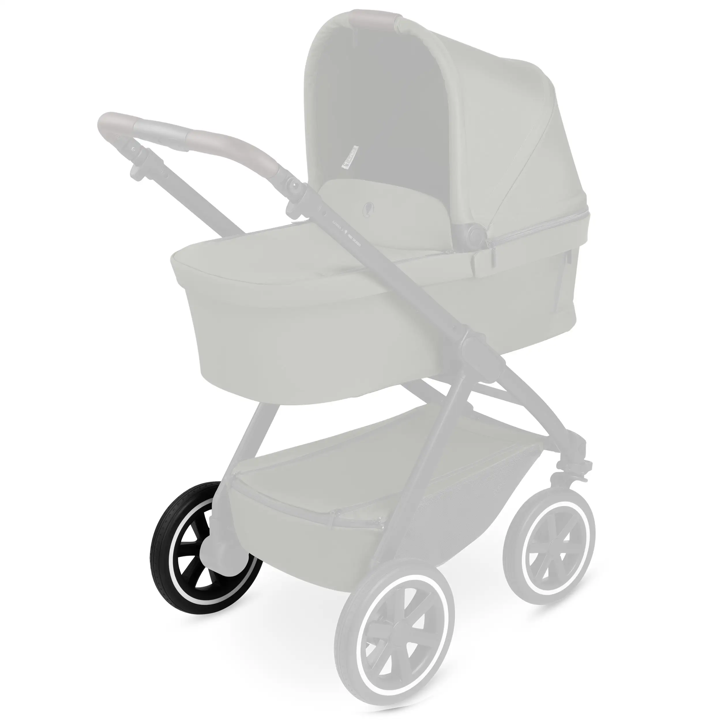 Ruota posteriore per Samba 2 / Samba - EVA Black / White Wall