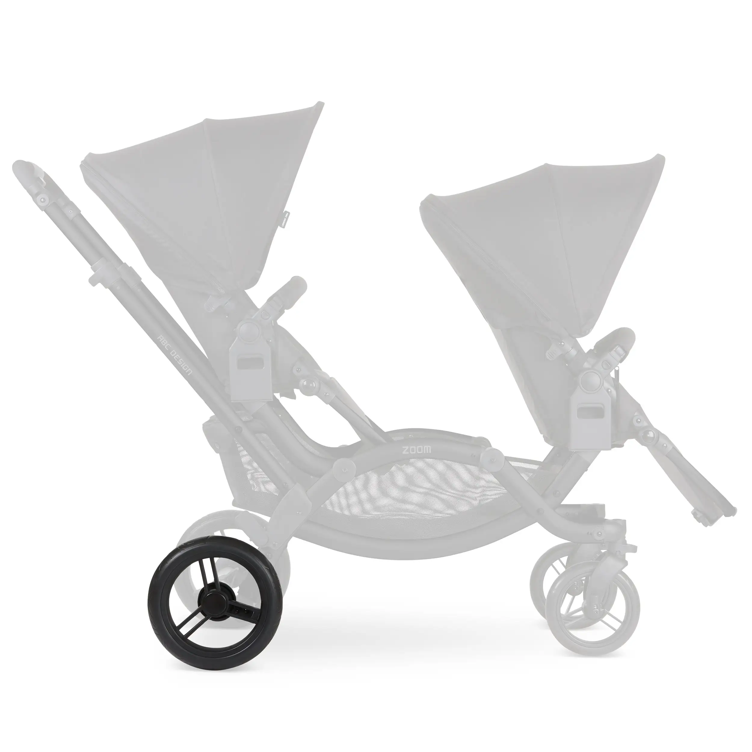 Ruota posteriore per Zoom - EVA Black