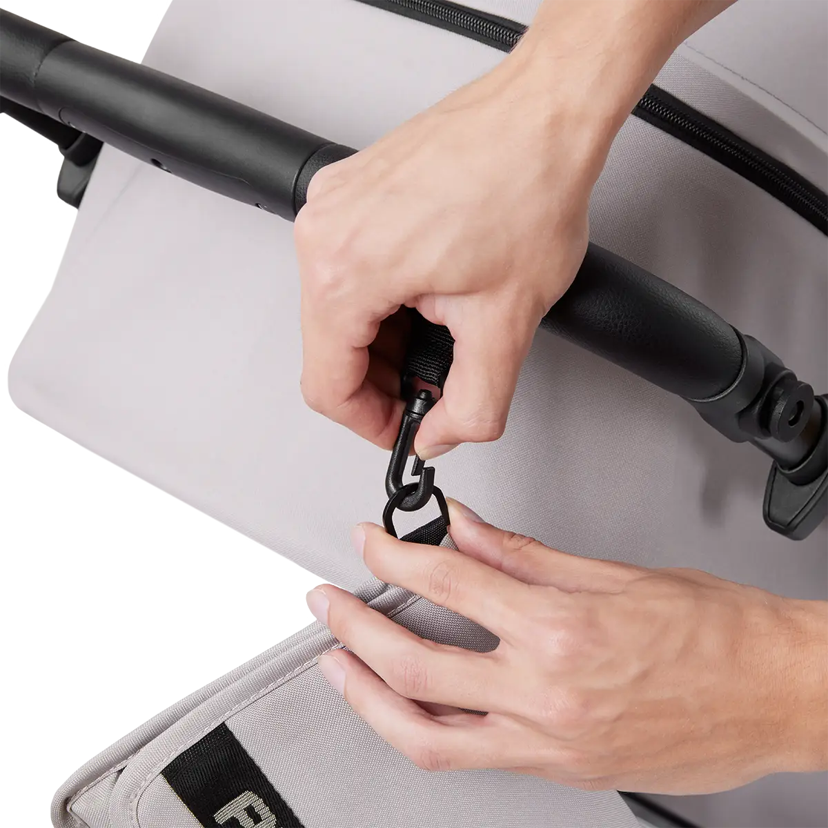 Moschettone per un rapido inserimento e disinserimento