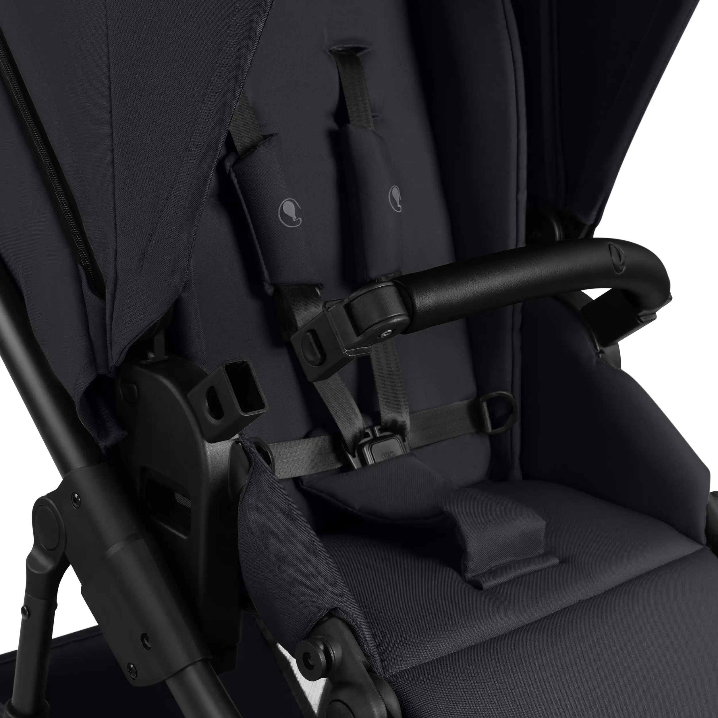 Set passeggino 4in1 Salsa Core incl. ovetto Calla con funzione reclinabile e base ISOFIX Root - Ink